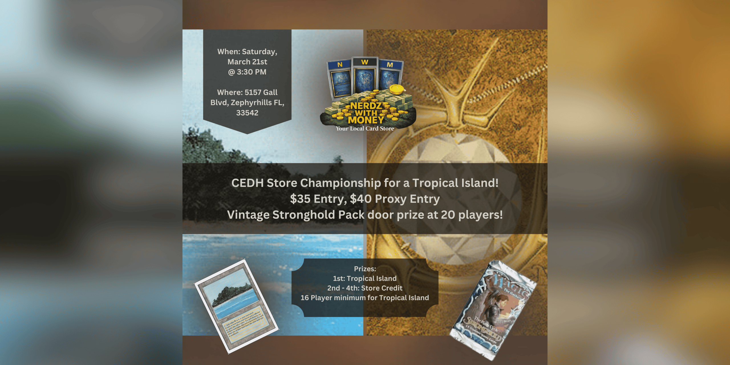 TROP ISLAND | STRONGHOLD | March CEDH Tournament 