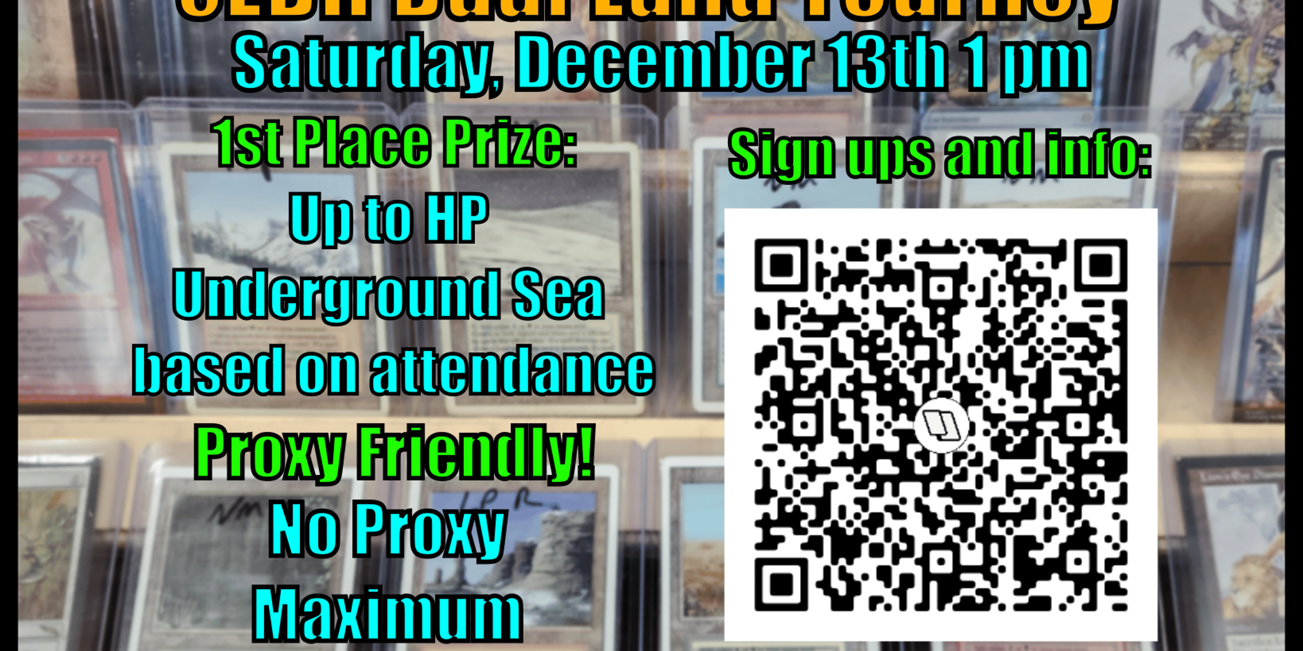 Shuffle N Roll's cEDH Dual Land Tourney