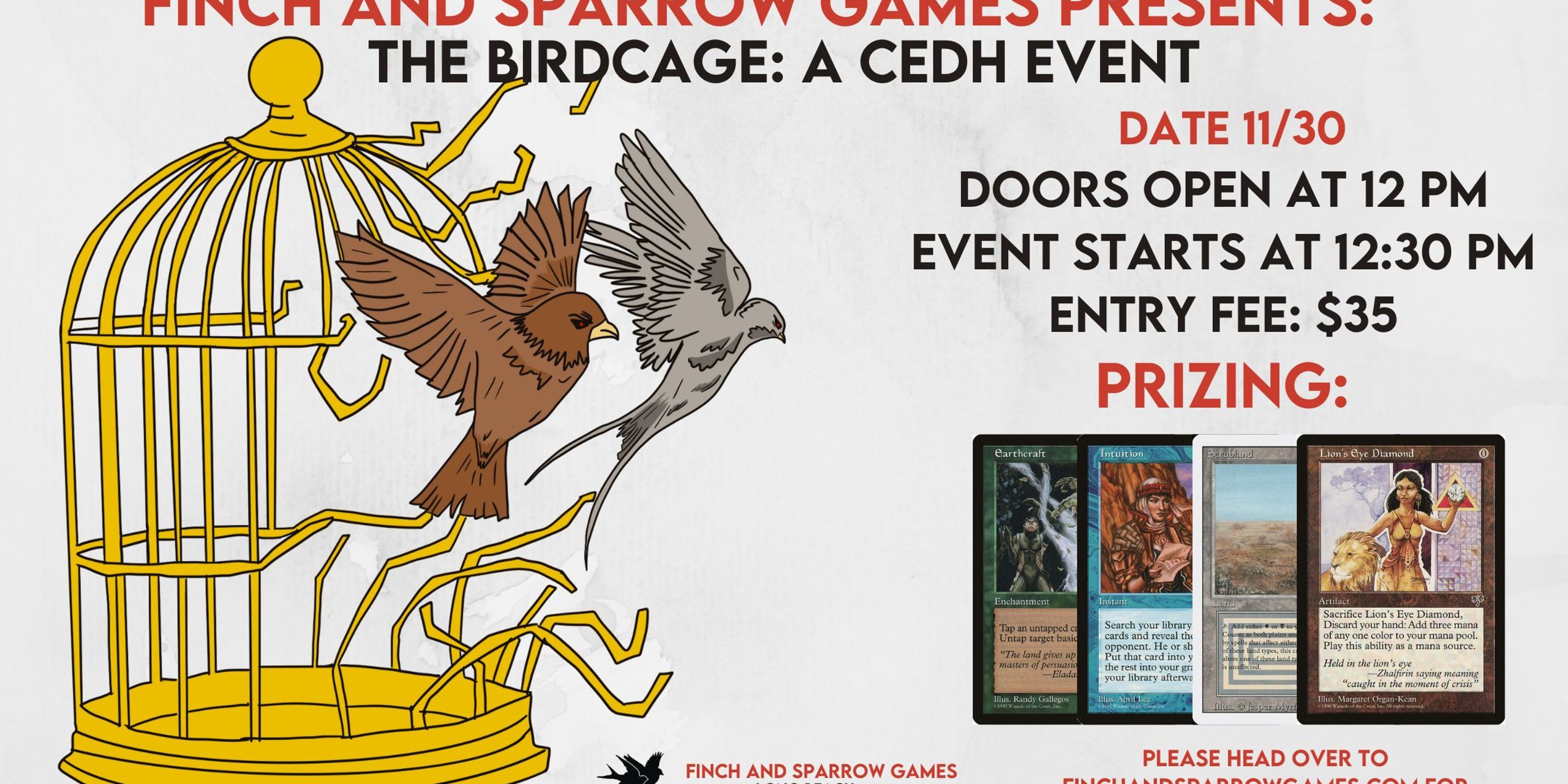 The Birdcage: A cEDH Tournament
