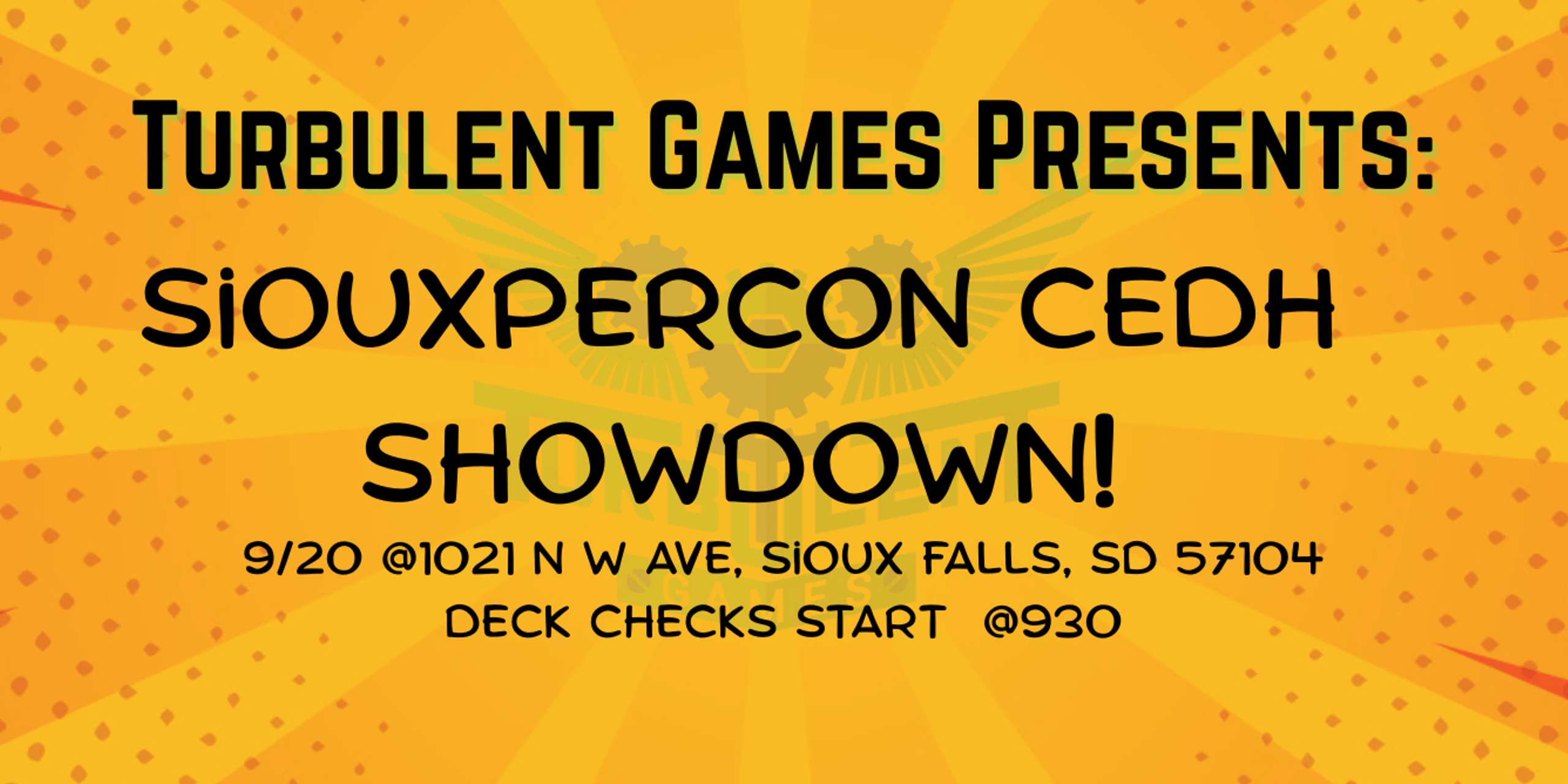Siouxpercon cEDH Showdown!
