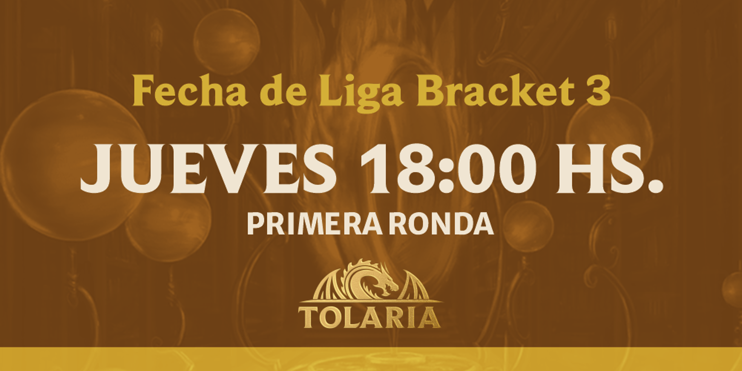 Jueves Fecha de Liga Bracket 3 con reglas de la casa. 