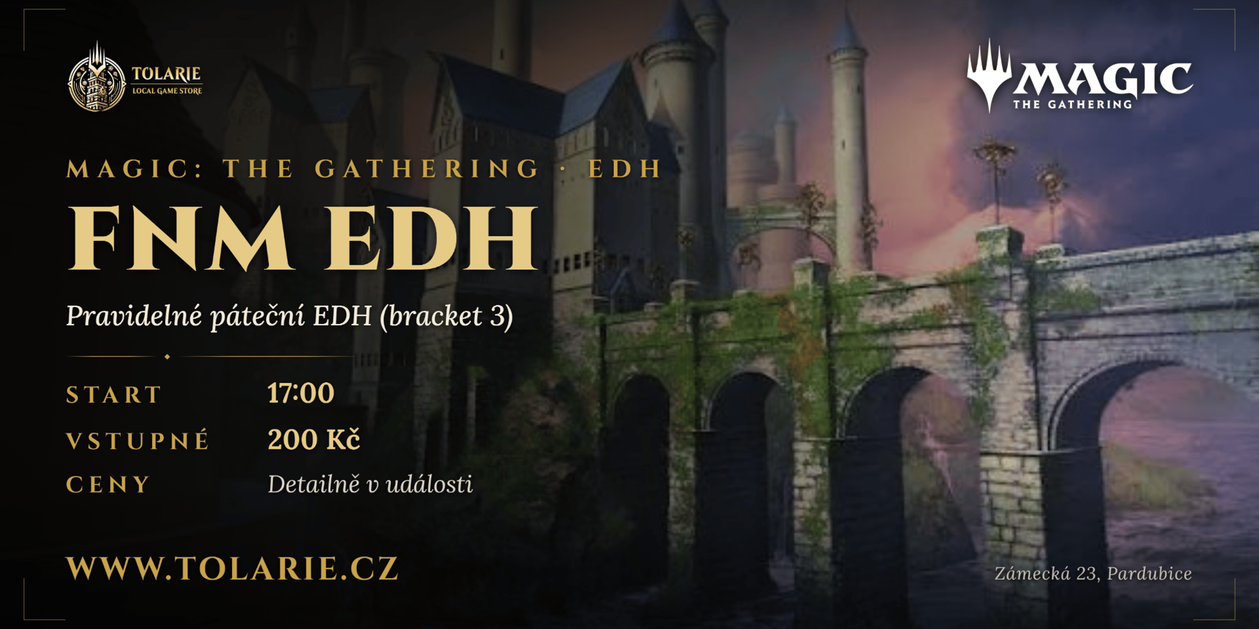 Magic: The Gathering - FNM EDH (bracket 3) @Tolarie.cz!
