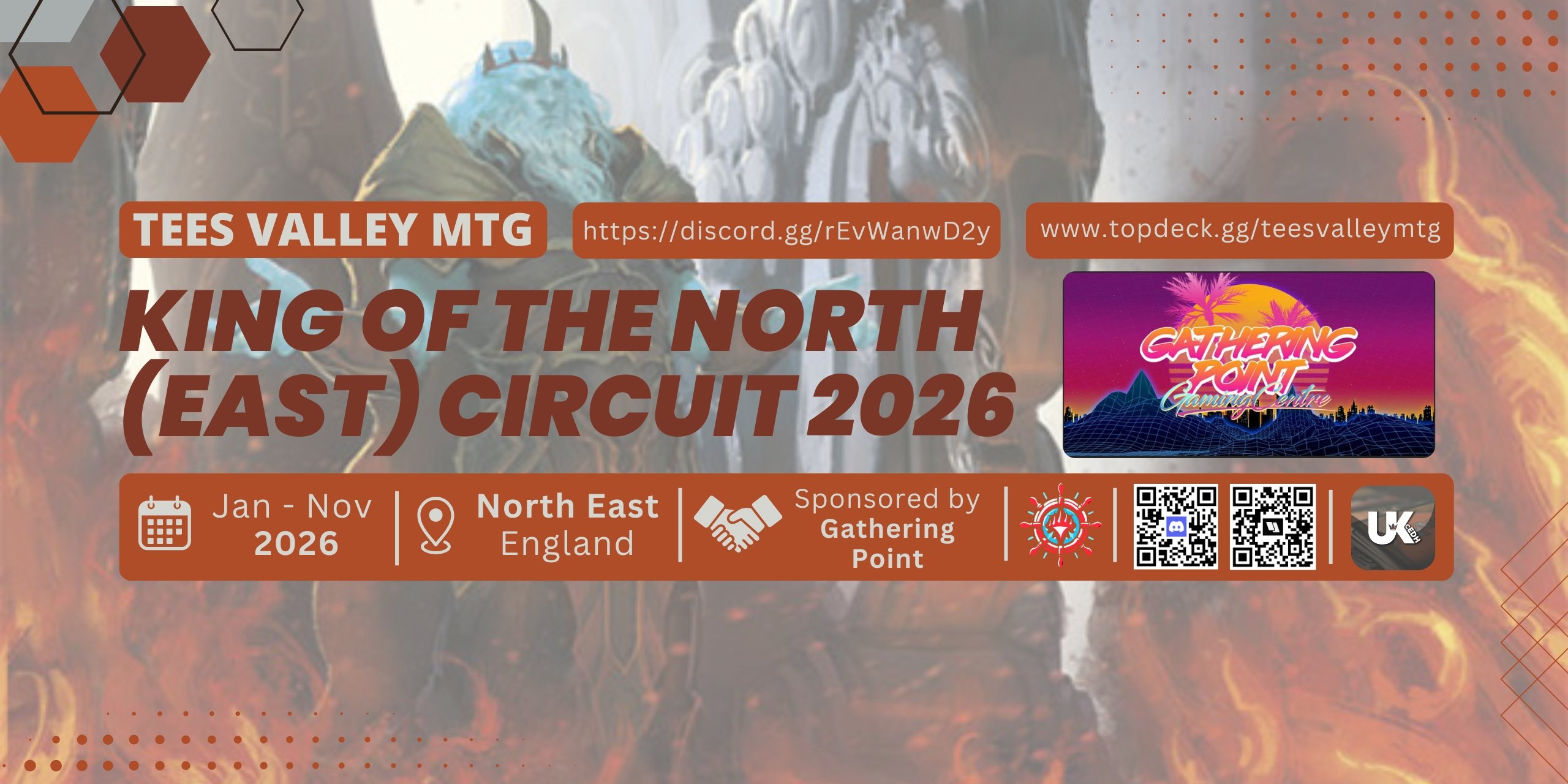 King Of The North (East) 2026 - Sponsored by Gathering Point