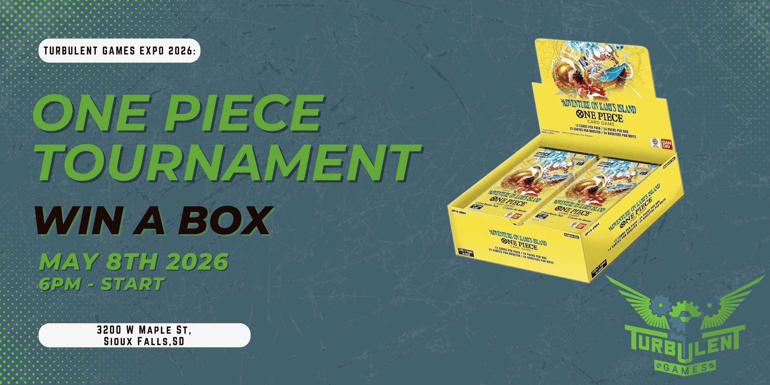 Turbulent Games Expo: One Piece Win a Box Tournament