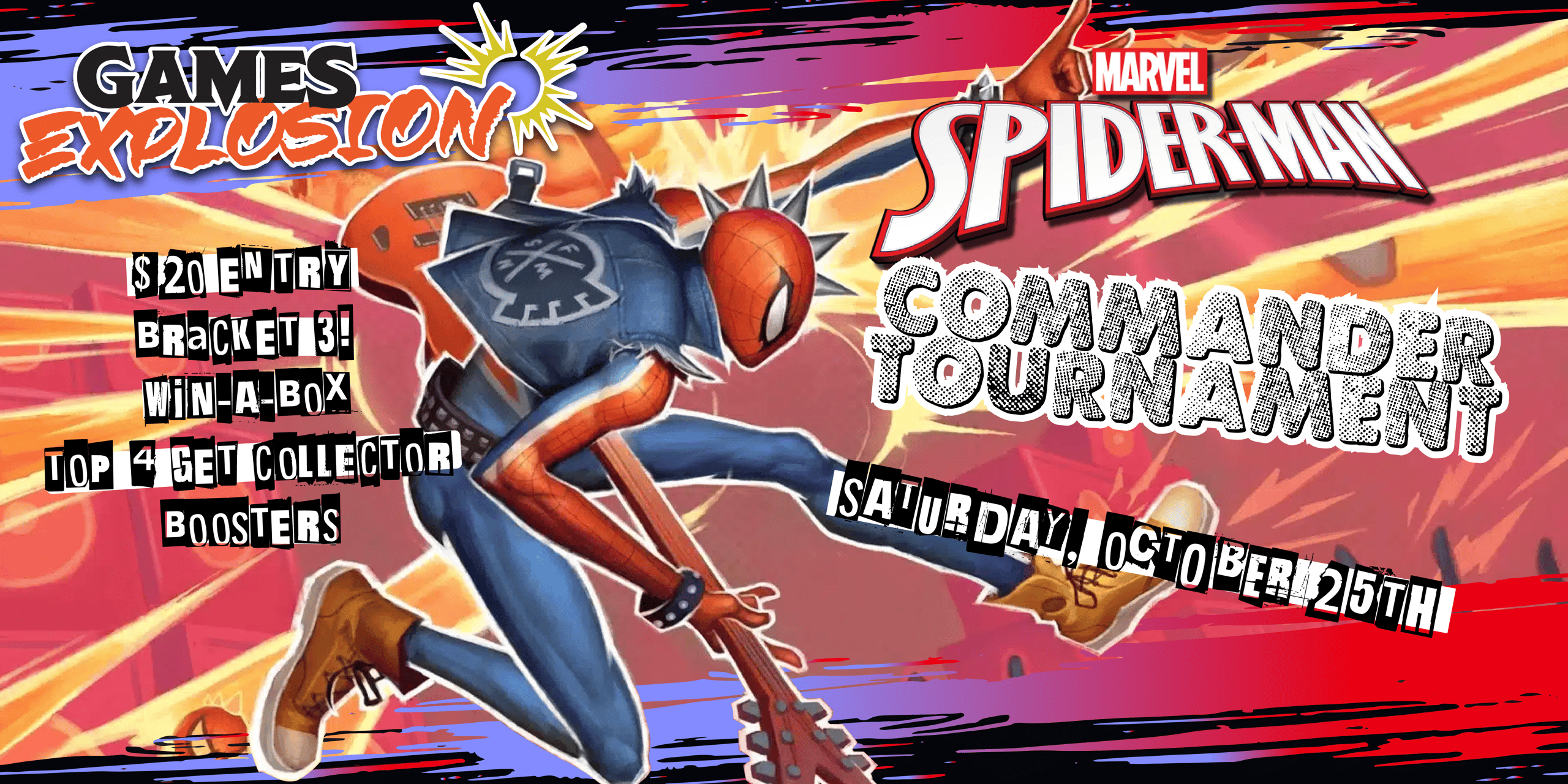 Games Explosion Spider-Man Commander Tournament