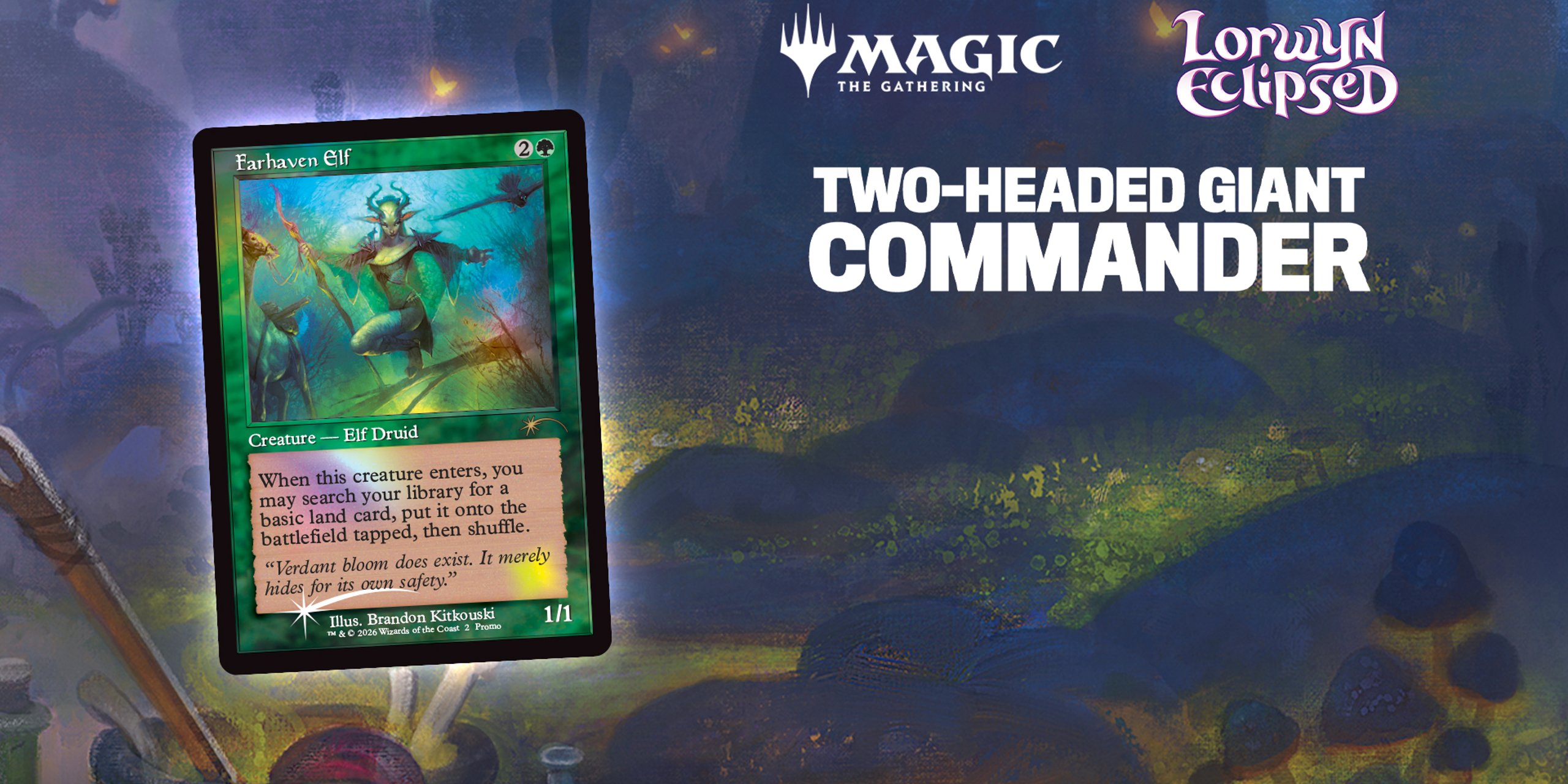 #MTGECL Two-Headed Giant Commander
