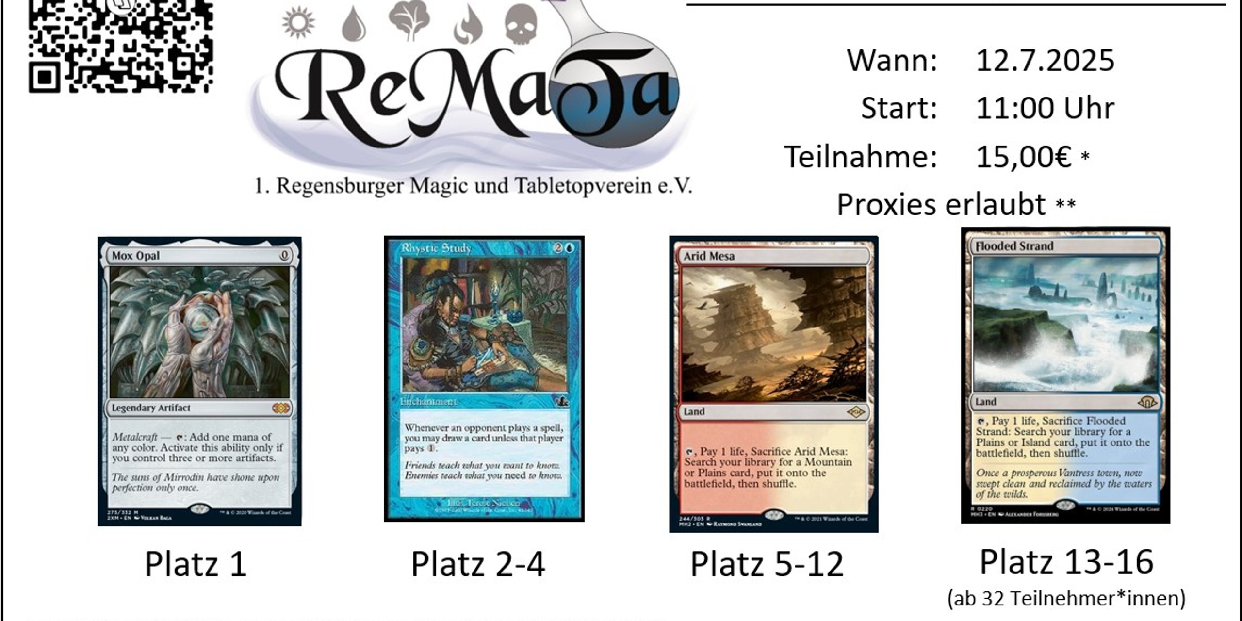 VI. ReMaTa cEDH Turnier