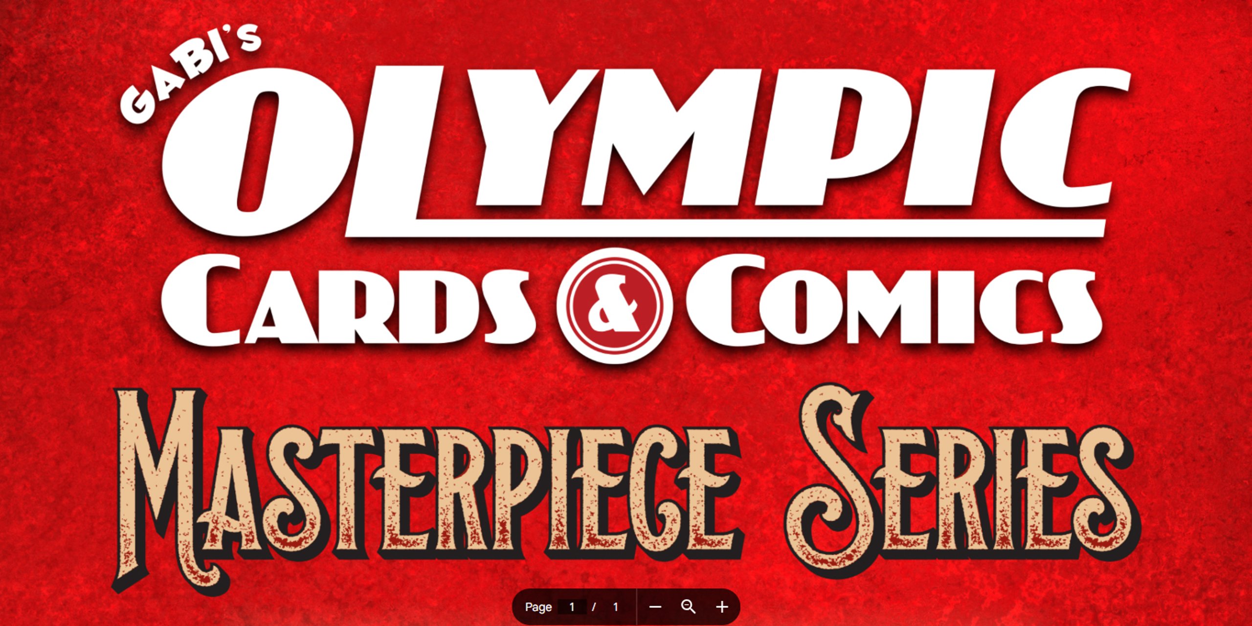 OCC Masterpiece Series 1k+