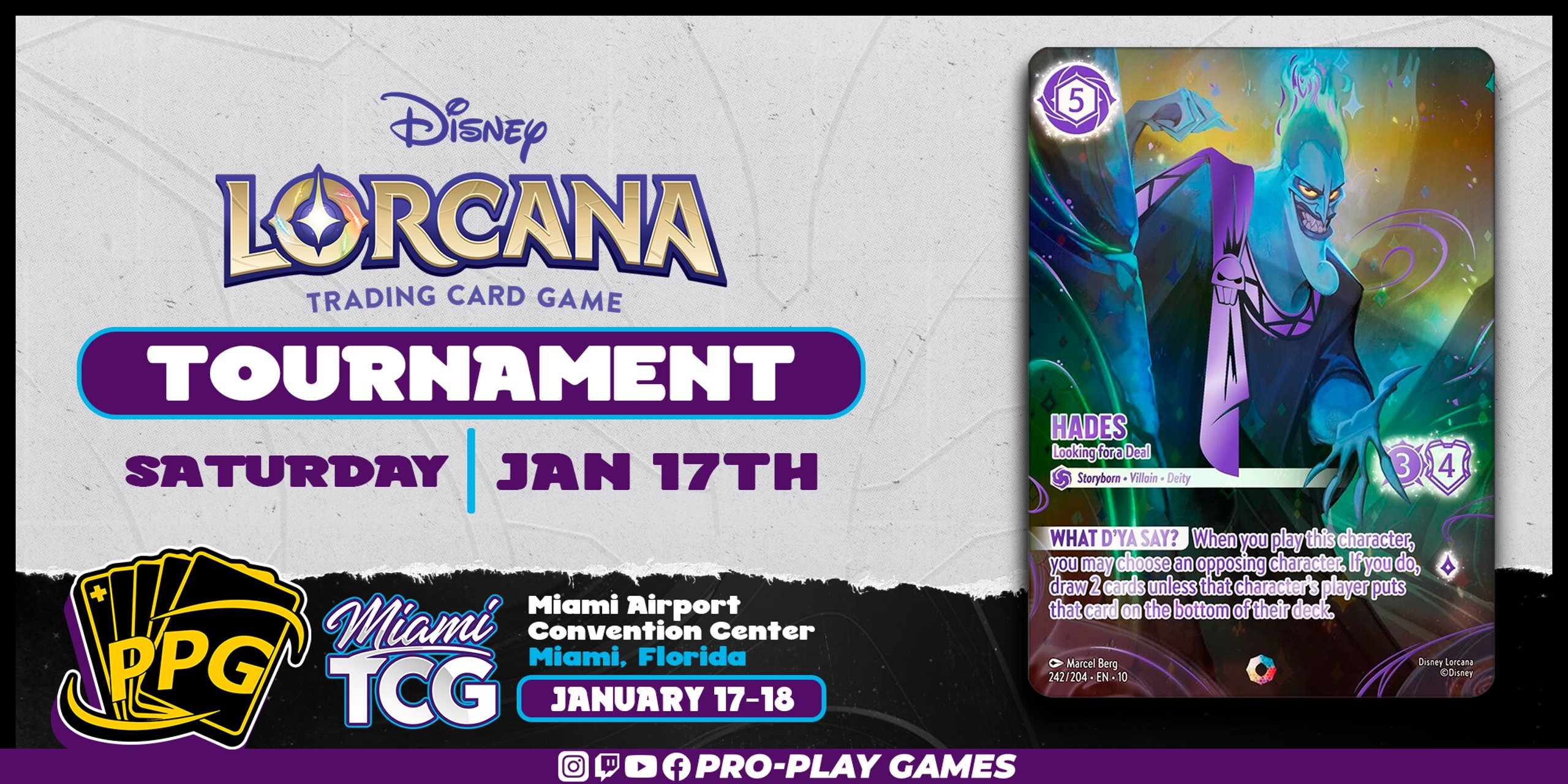 Disney Lorcana at Miami TCG Con