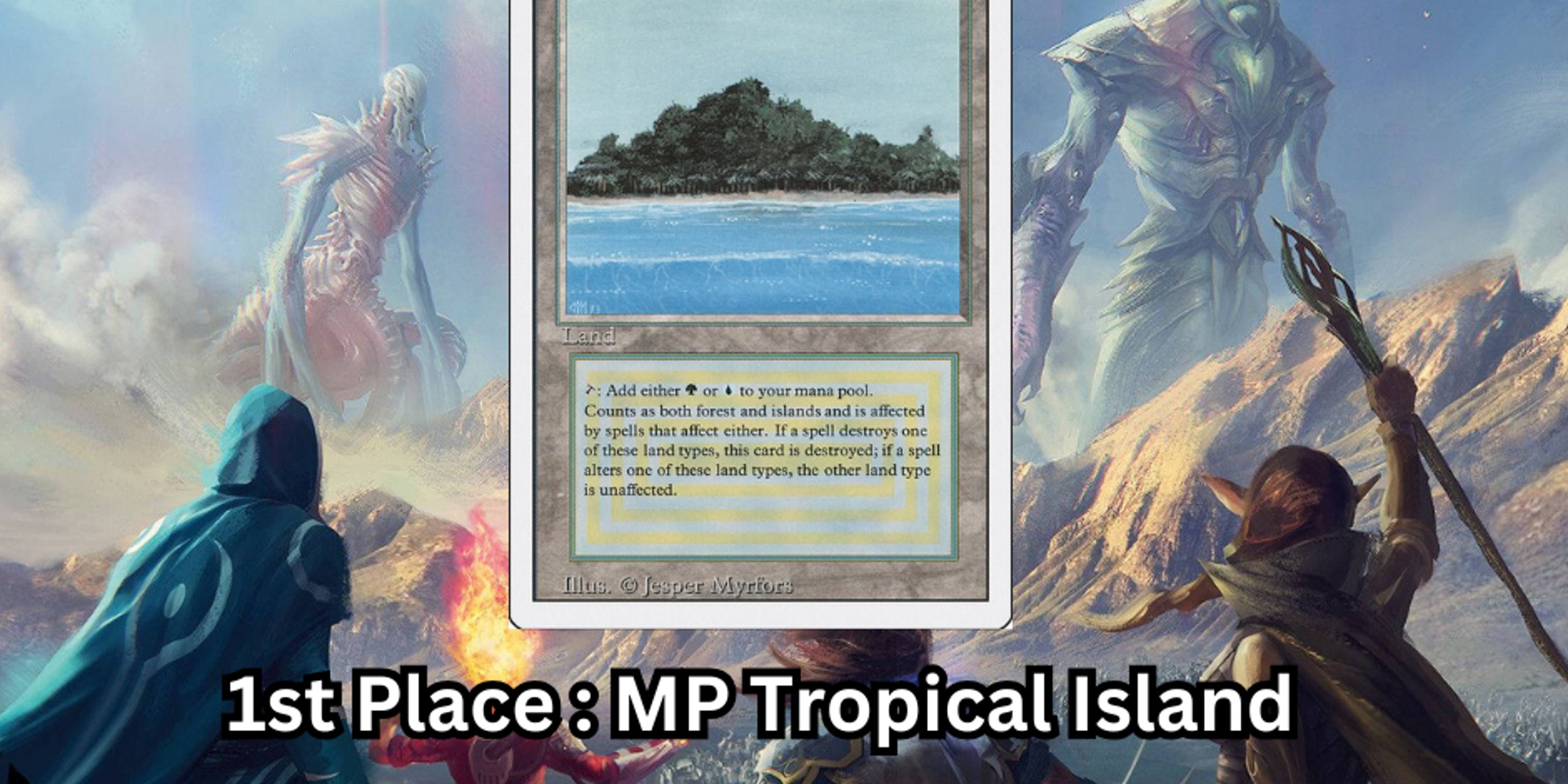 MTG Win-a-Tropical Island CEDH $25 entry 12/20/25