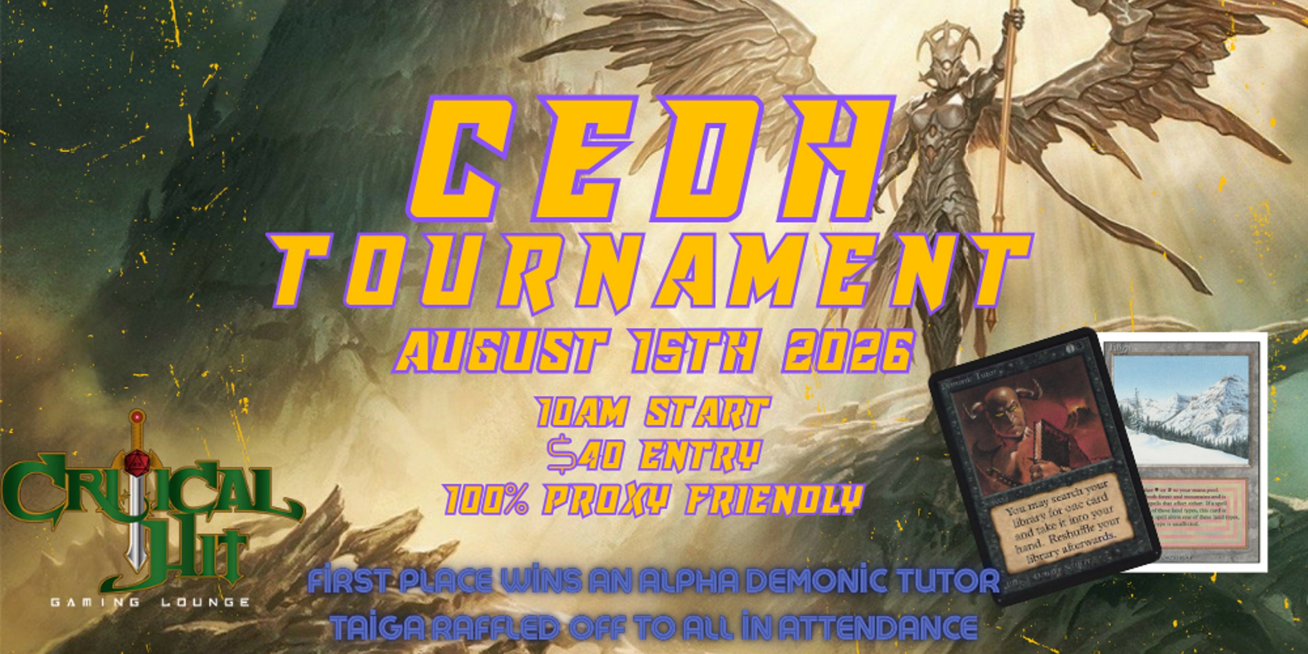 CEDH Tournament 8 - August 15th