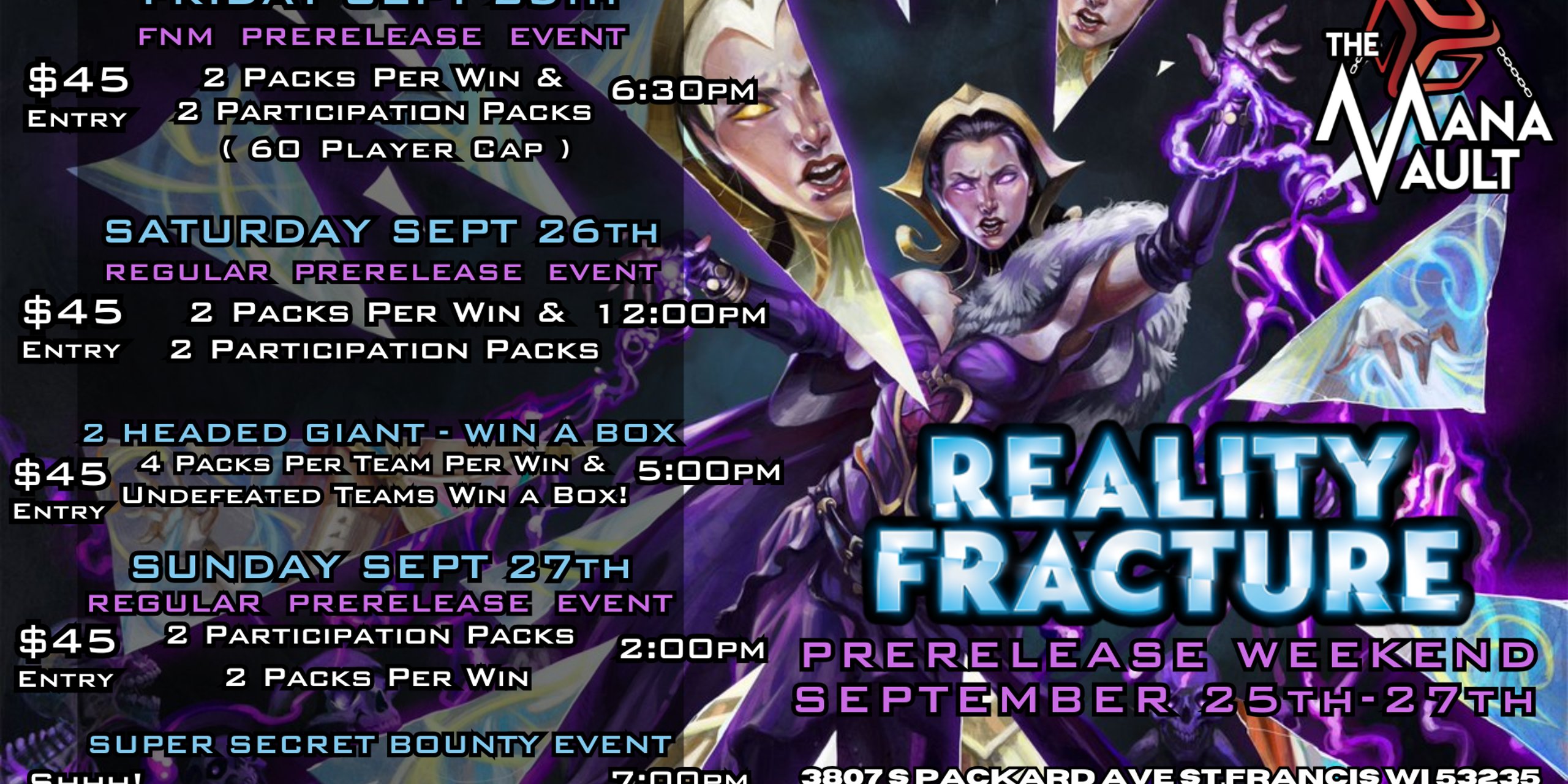 Reality Fracture Sunday 2PM Prerelease