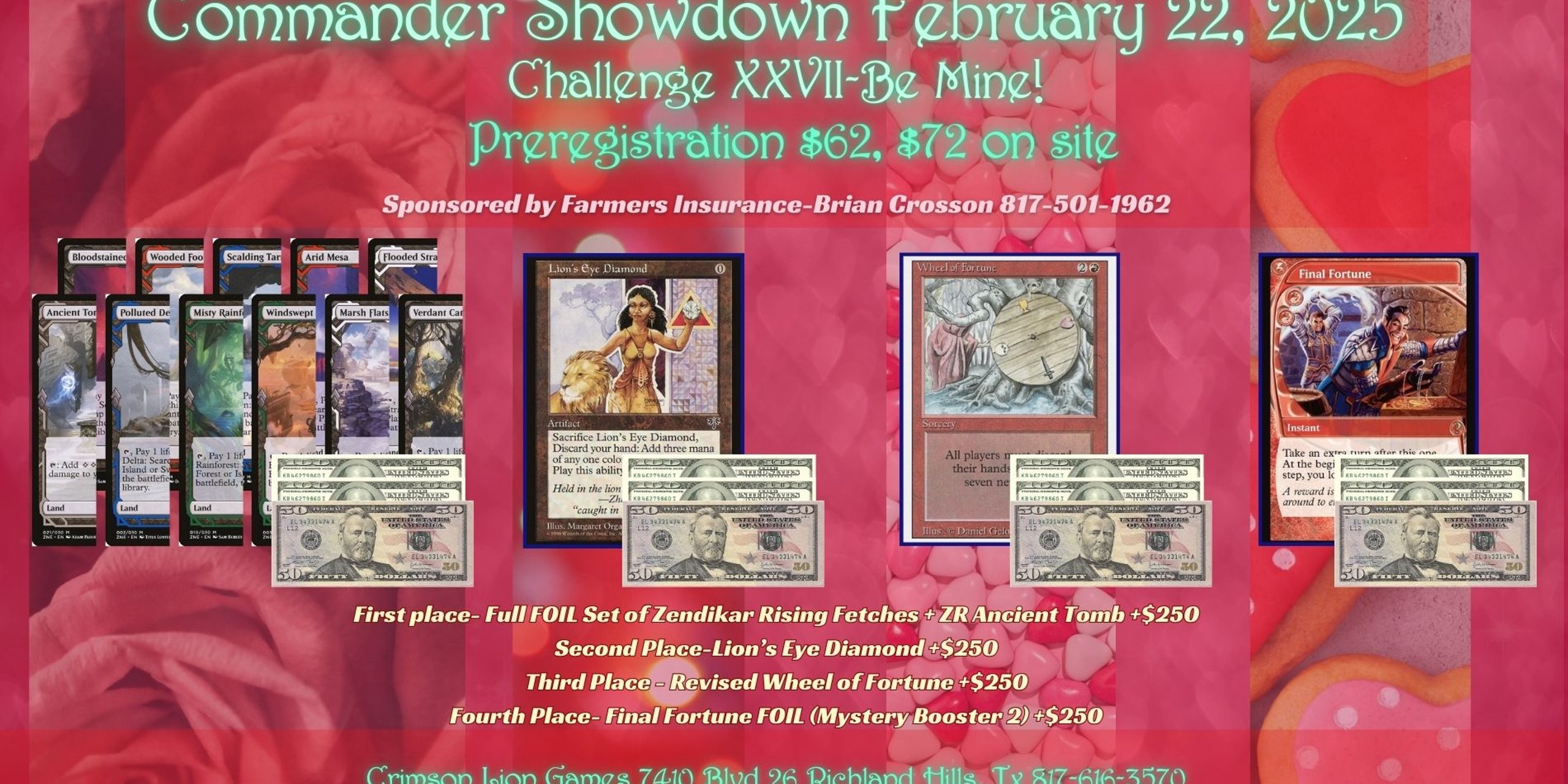 Commander Showdown XXVII: Be Mine!