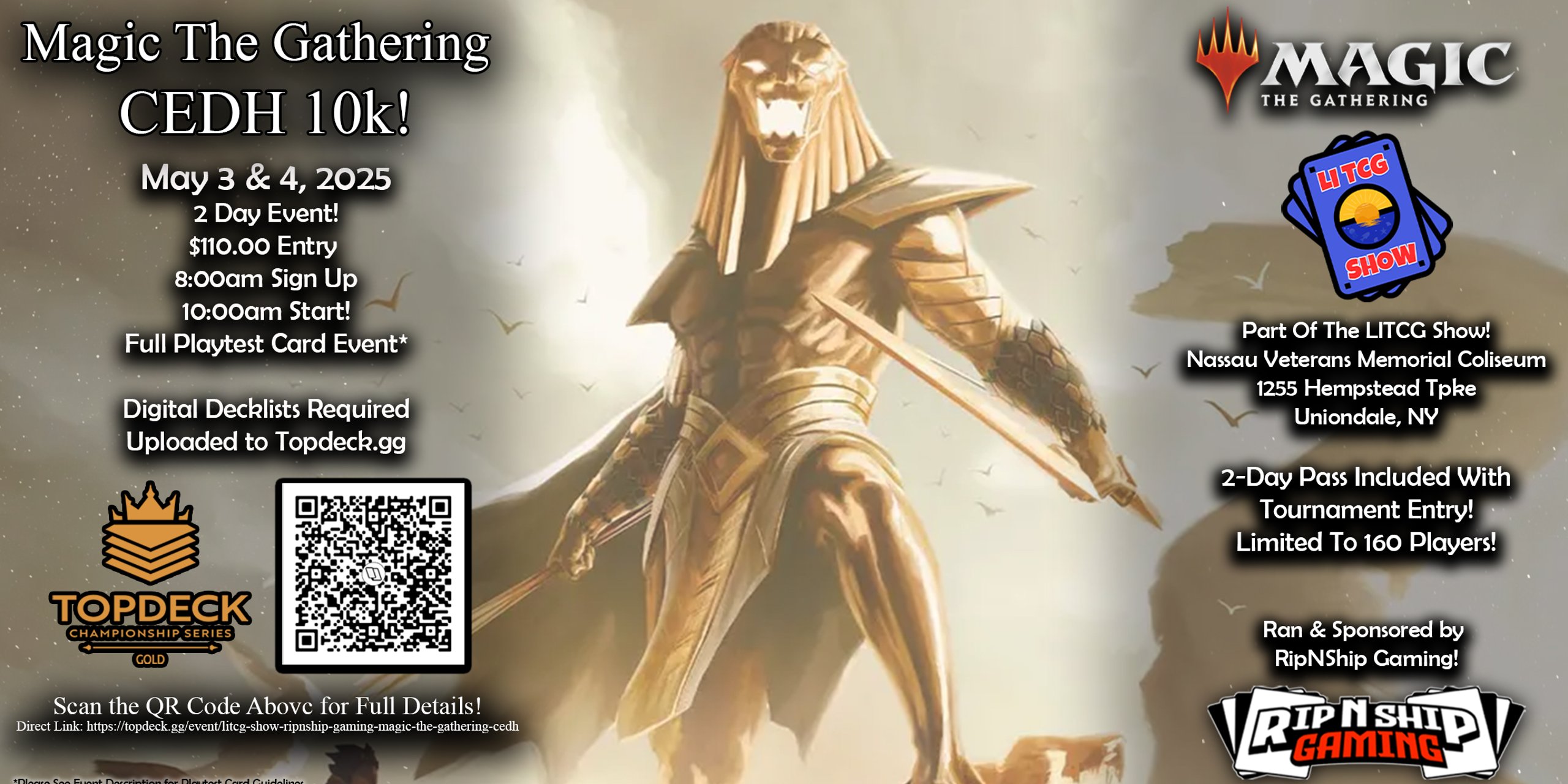 LITCG Show & RipNShip Gaming - Magic The Gathering - CEDH 10K!