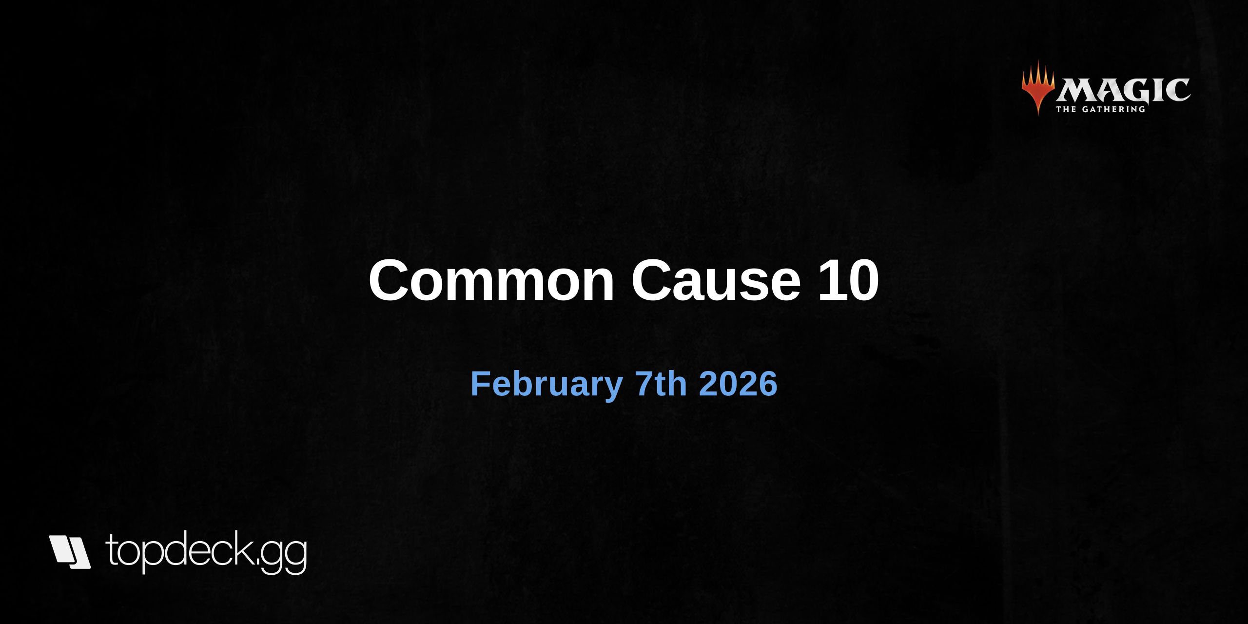 Common Cause 10