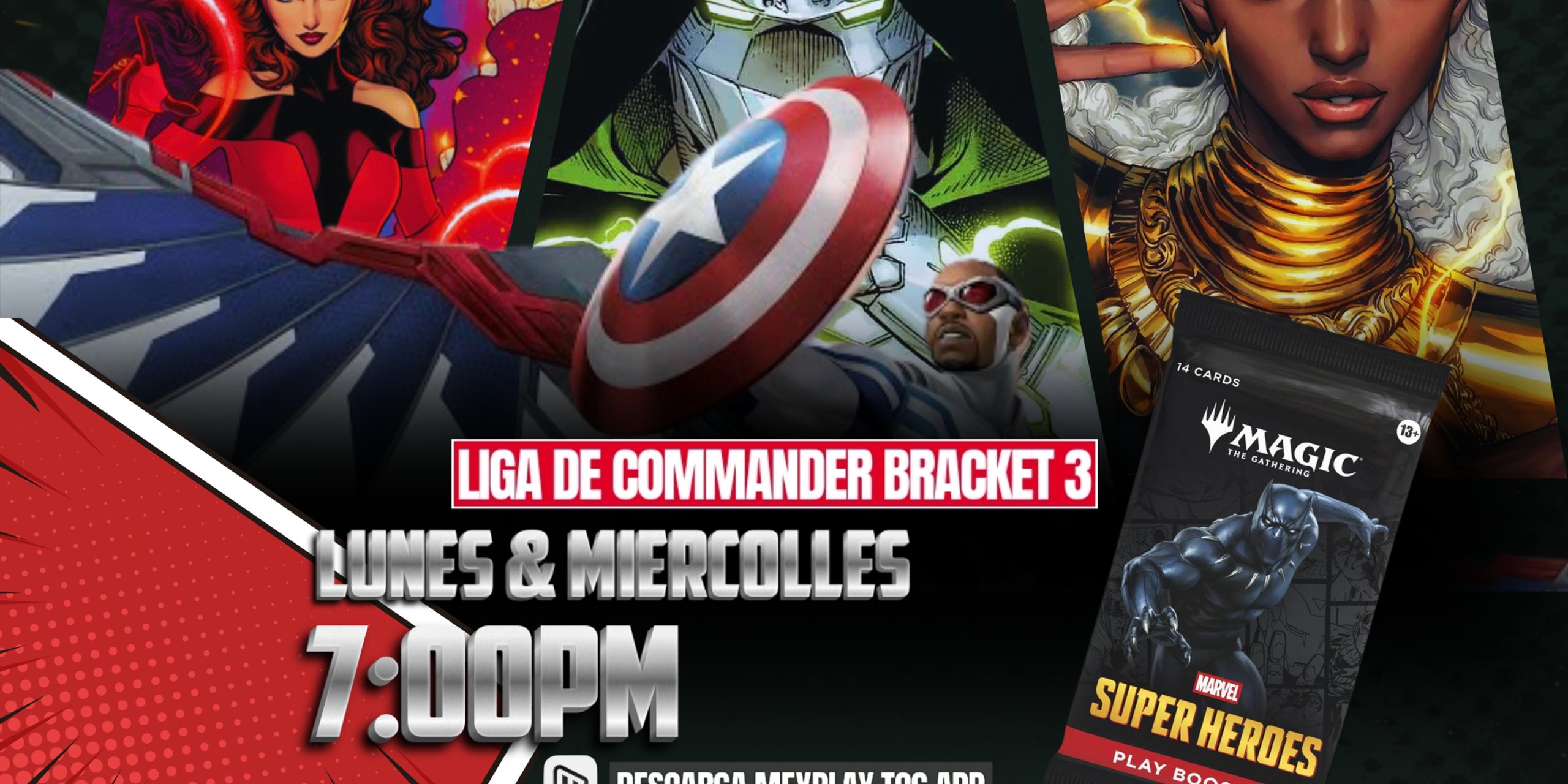 MEXPLAY - Liga de Commander Bracket 3 ¡GRATIS! (Semana 1)