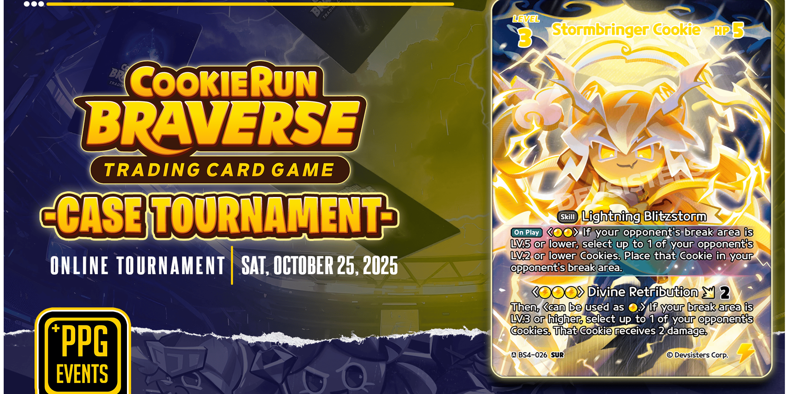 10/25 CookieRun: Braverse Case Tournament - Online
