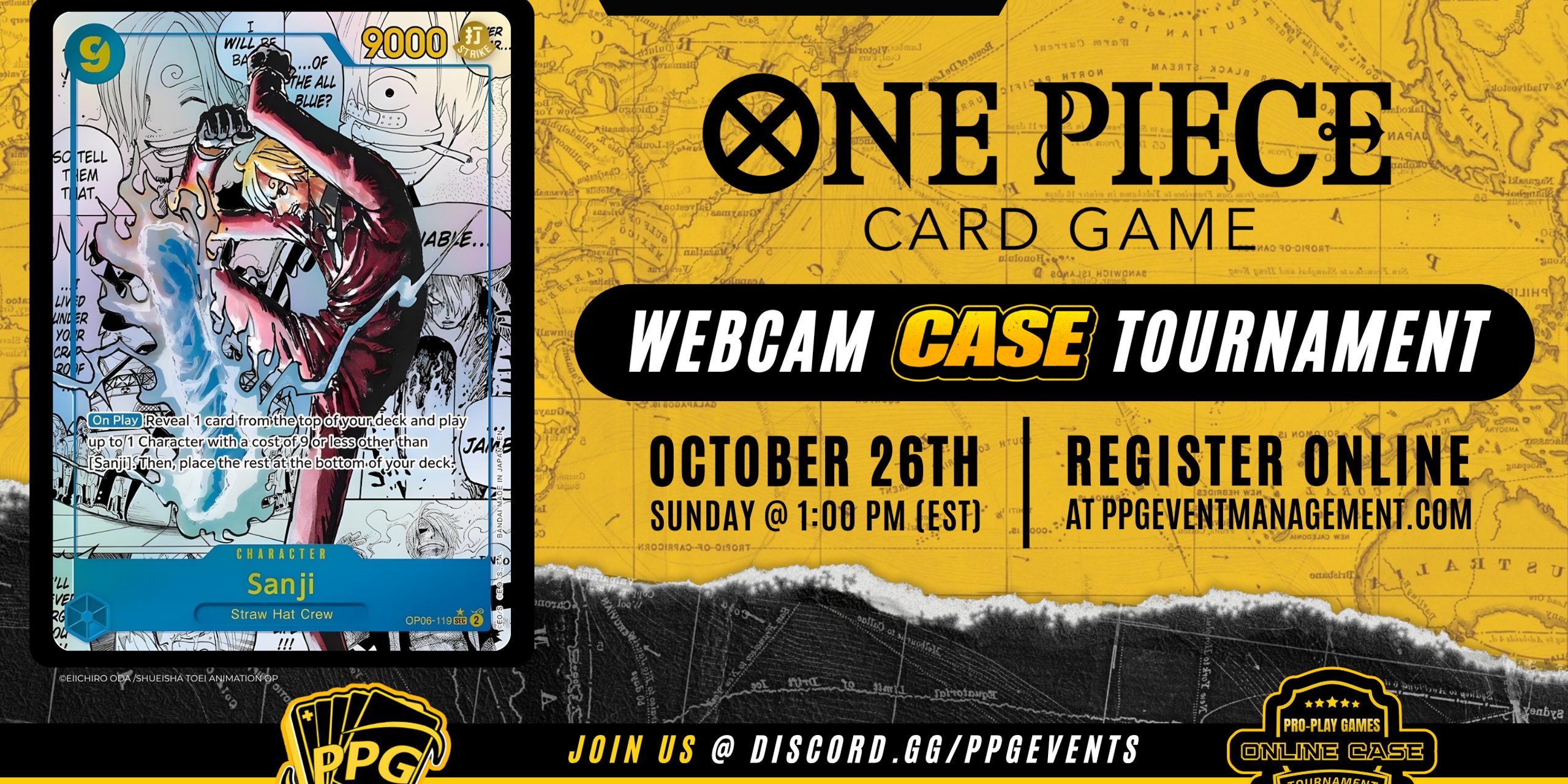 One Piece Card Game PRB2 Case Tournament - Online