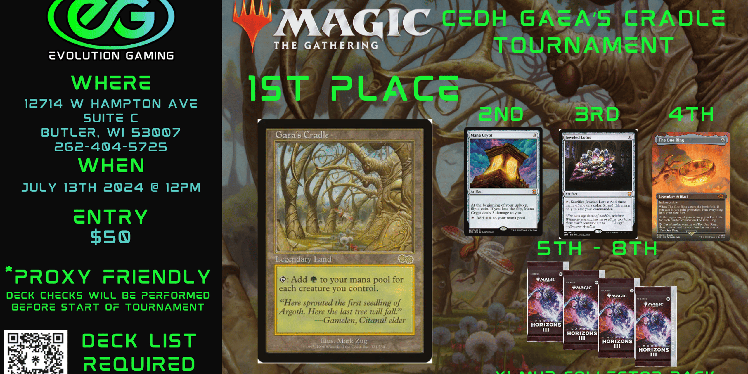 Gaea's Cradle cEDH Tournament