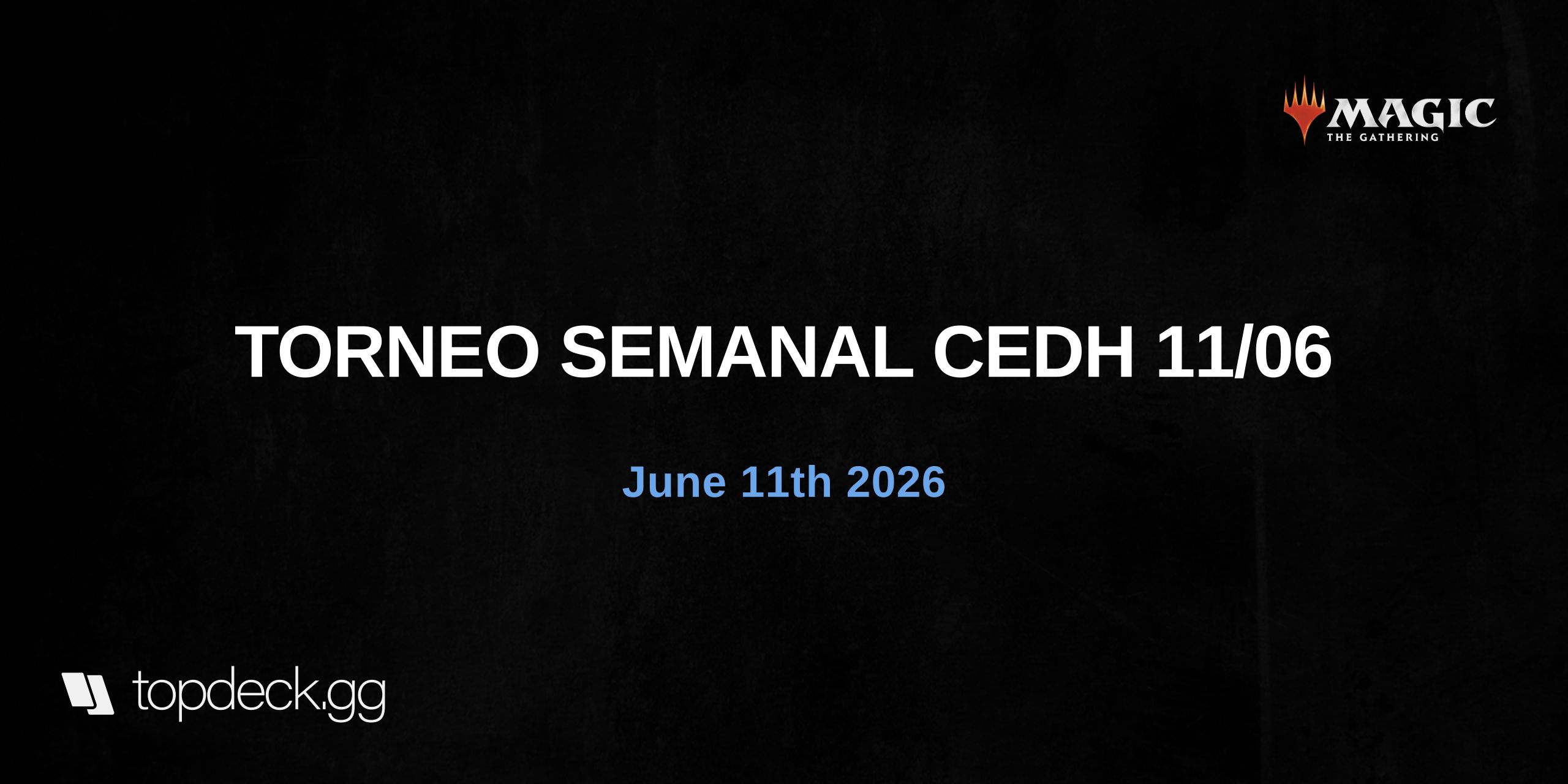 TORNEO SEMANAL CEDH 11/06 