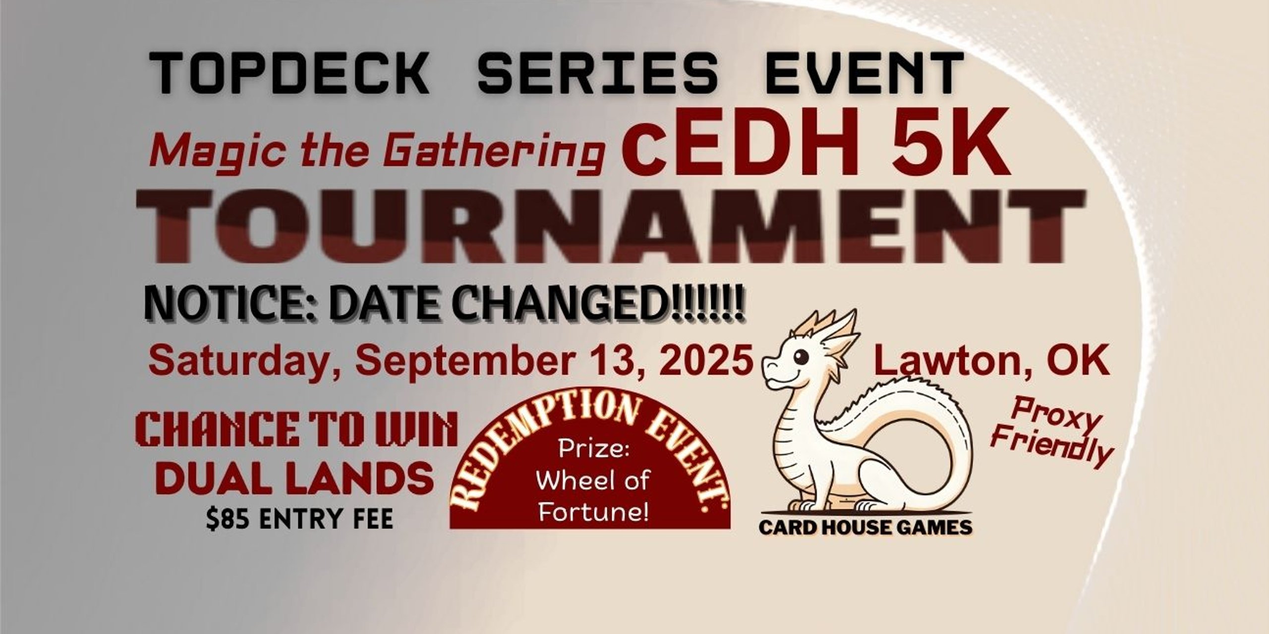 5K cEDH Card House Games Event
