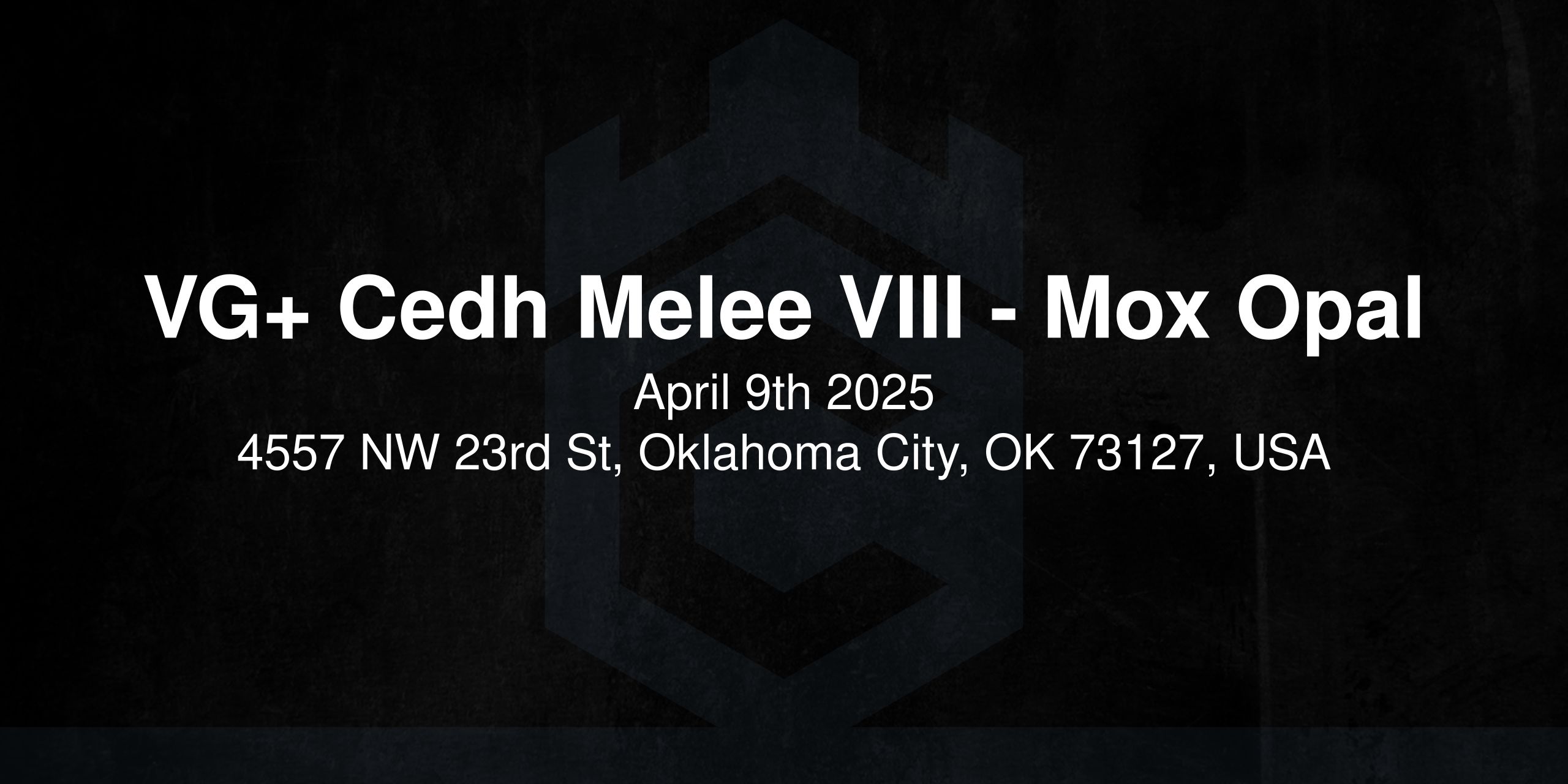 VG+ Cedh Melee VIII - Mox Opal