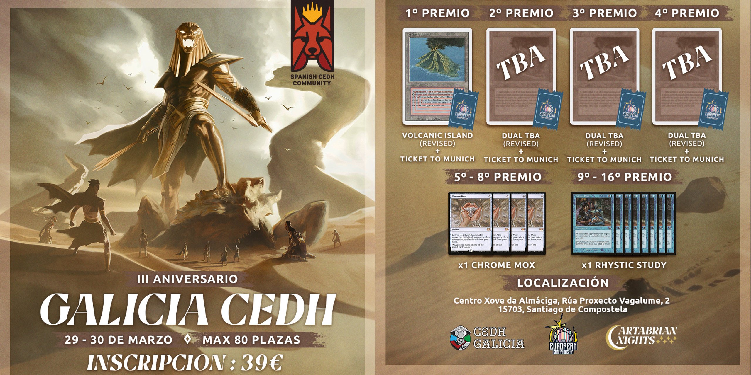 Artabrian Nights - III Aniversario cEDH Galicia