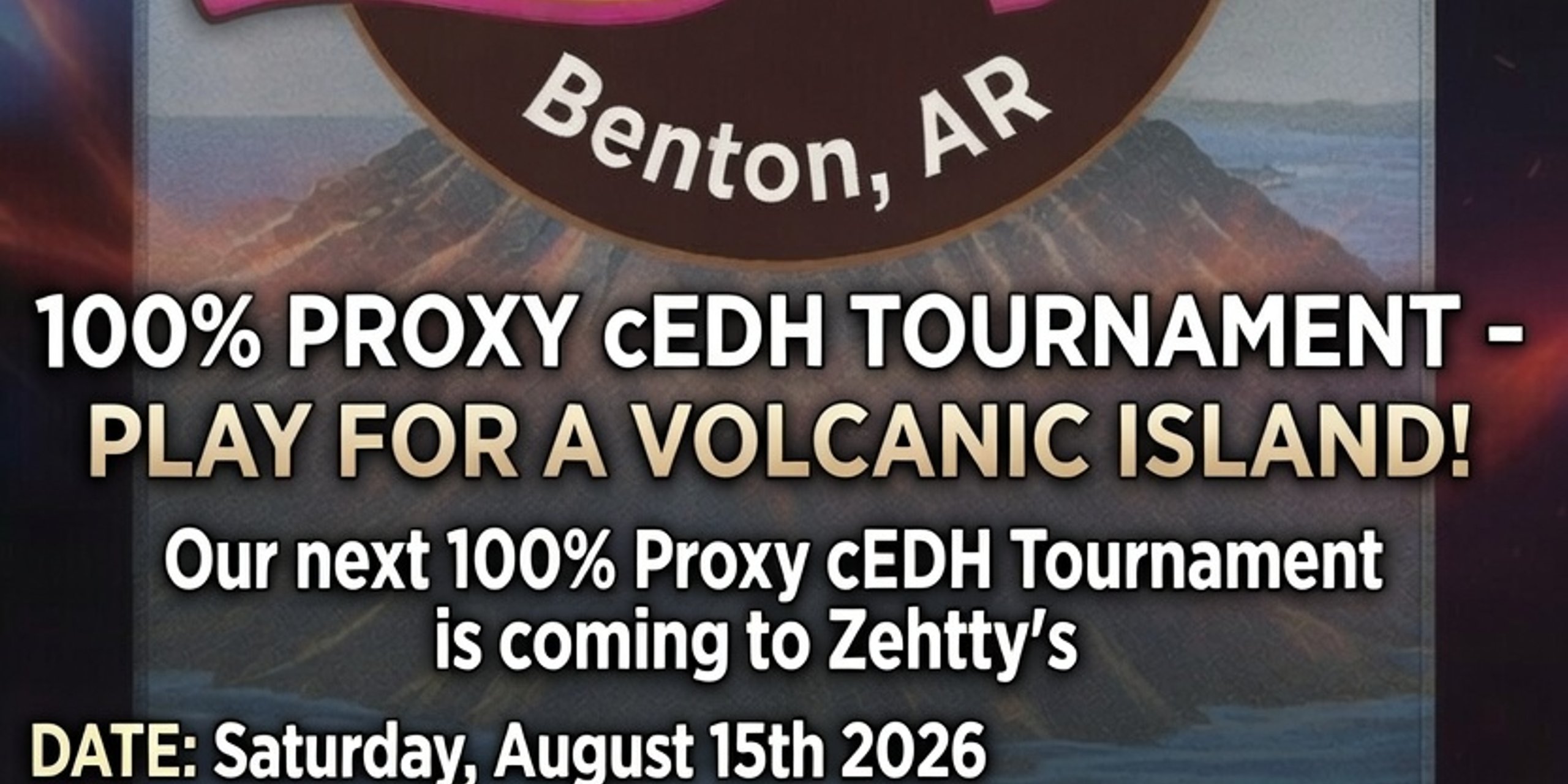 100% Dual Land CEDH Tournament - VOLCANIC ISLAND!