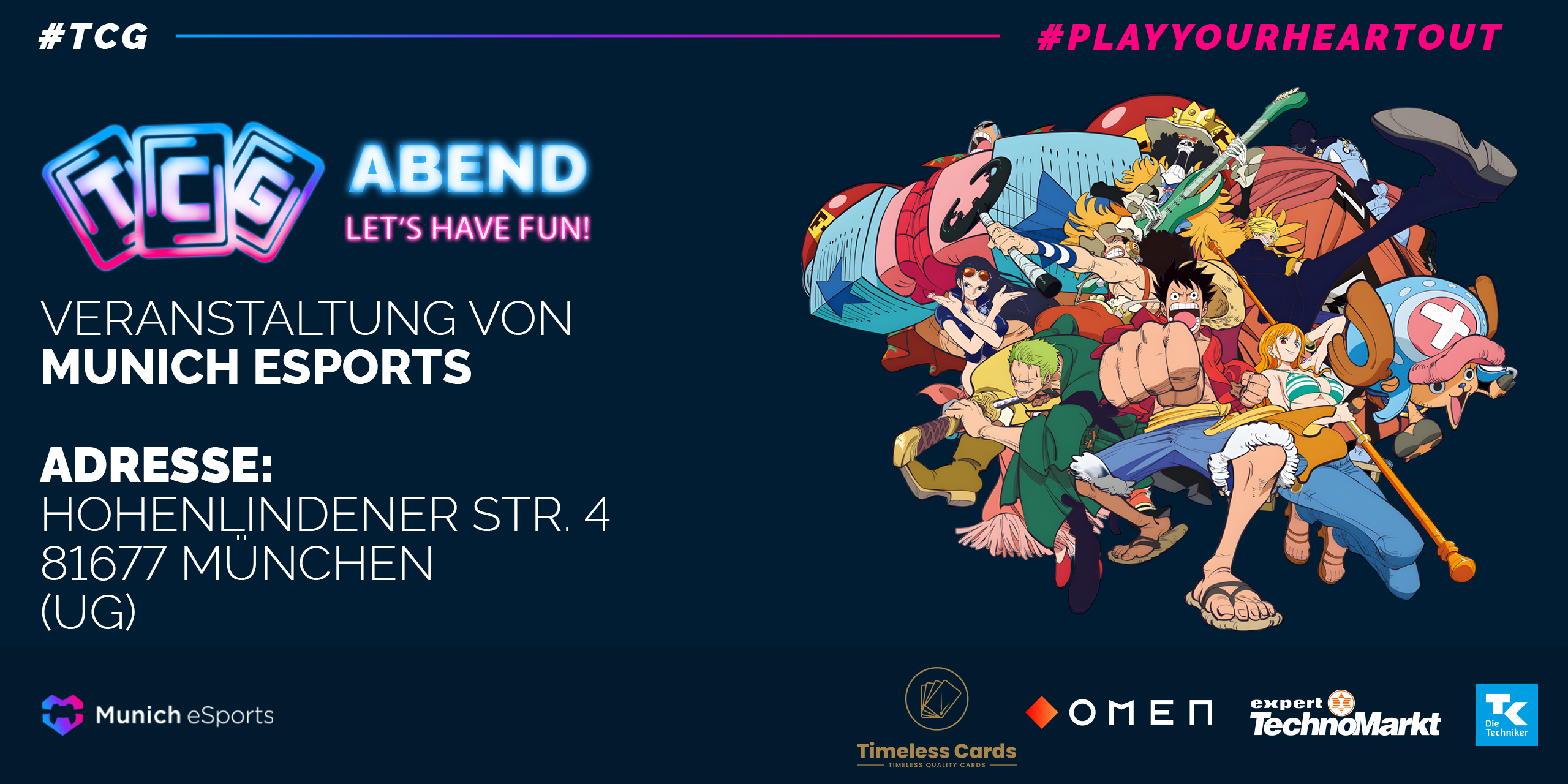 Munich Esports TCG - Locals OPTCG Turnier #10