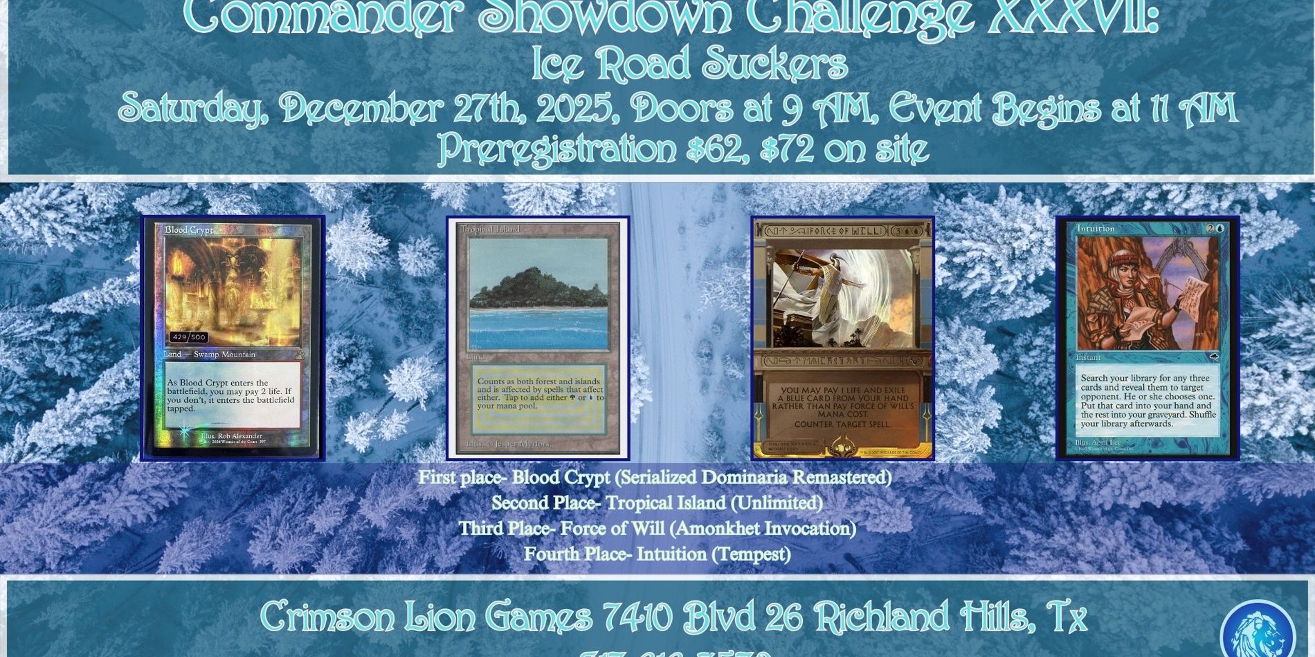 Commander Showdown XXXVII: Ice Road Suckers
