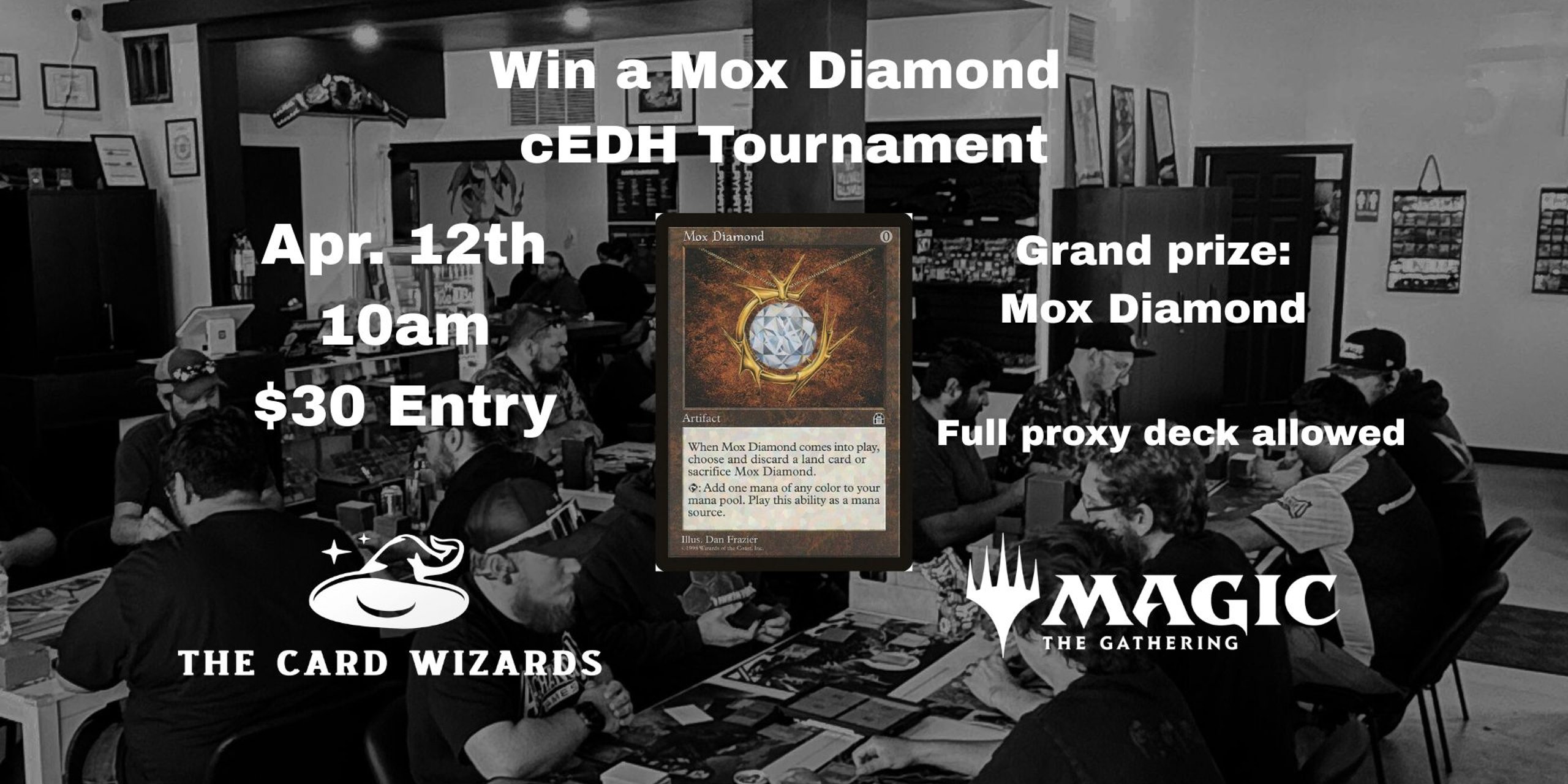 Win a Mox Diamond - cEDH Tournament
