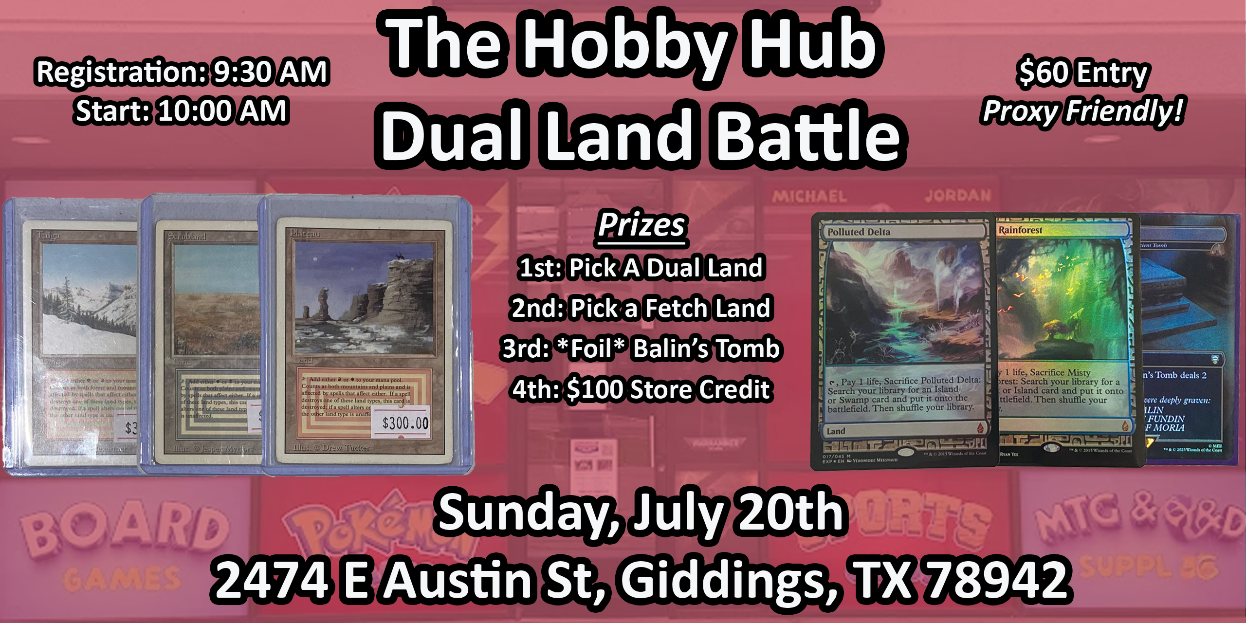 The Hobby Hub CEDH Dual Land Battle