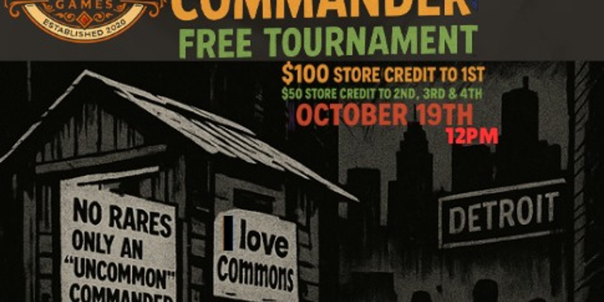 FREE PAUPER COMMANDER TOURNAMENT