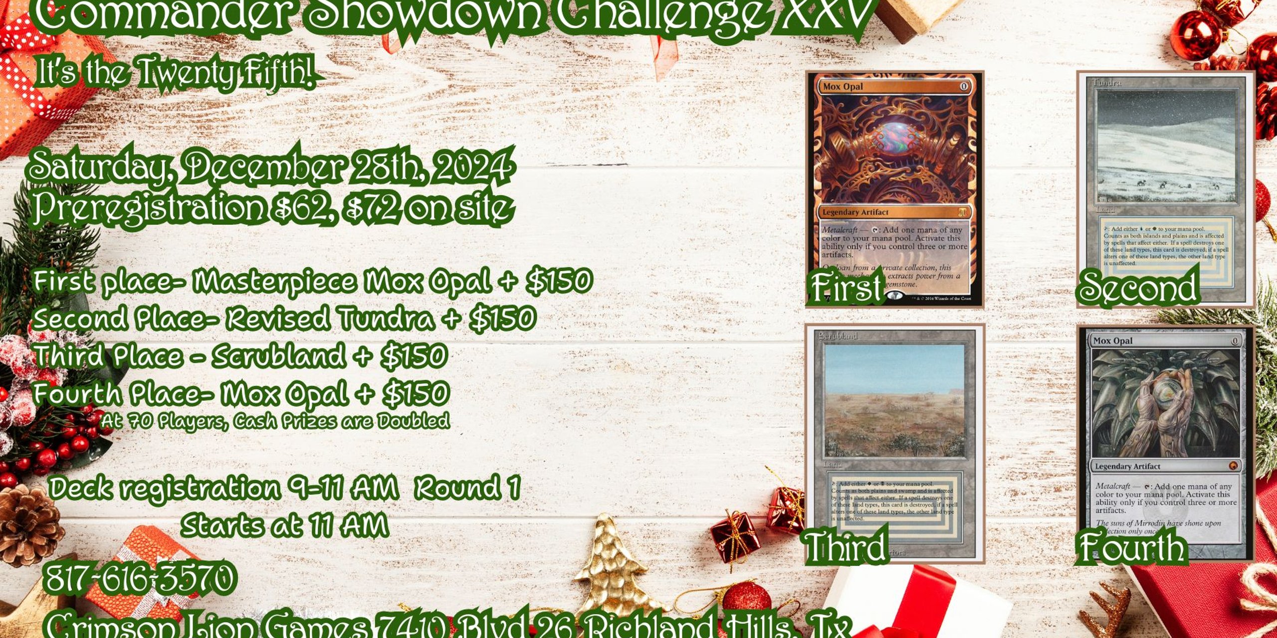 Commander Showdown XXV: It's the Twenty Fifth!