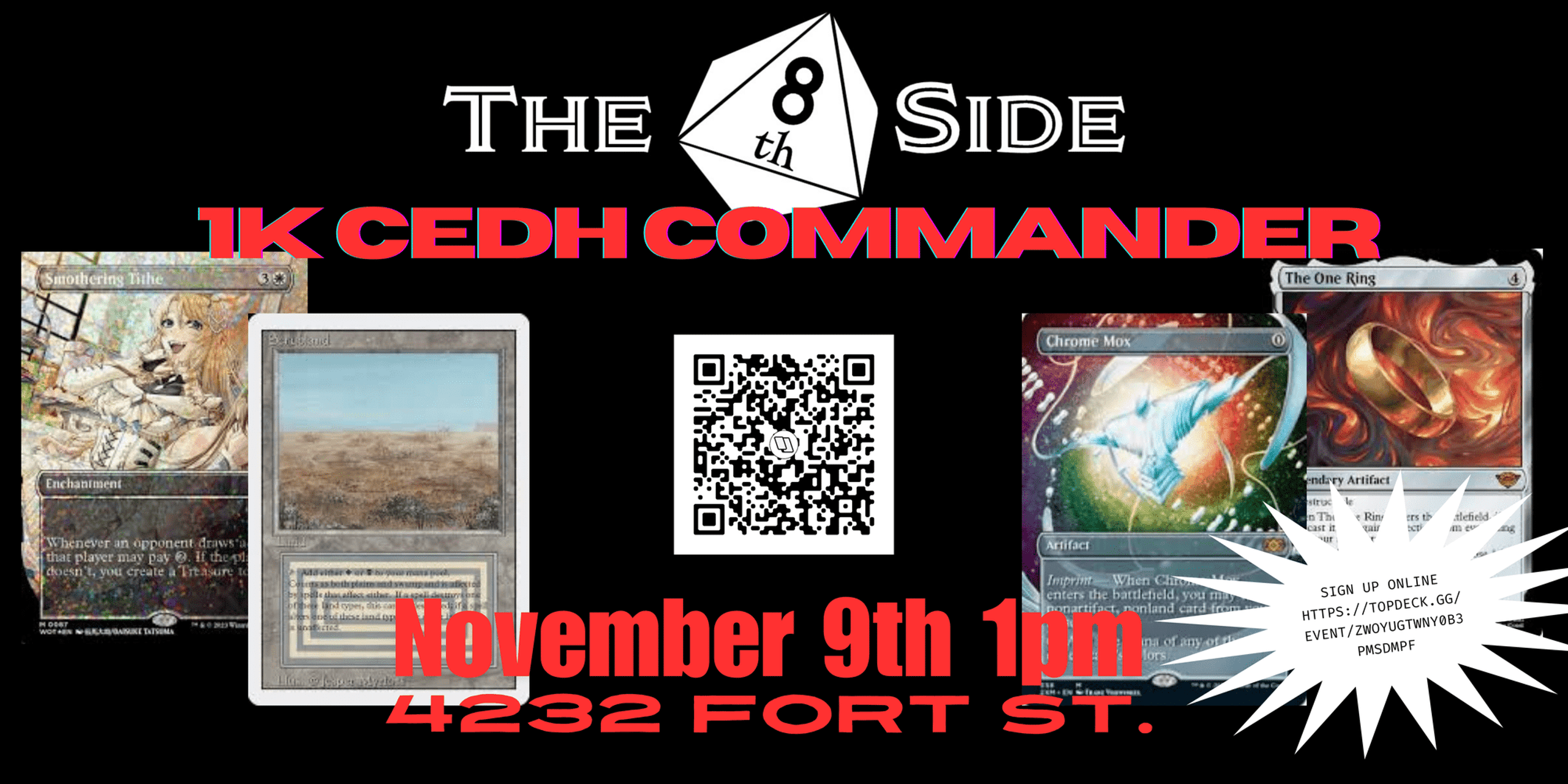 8th Side 1K cEDH Commander Event