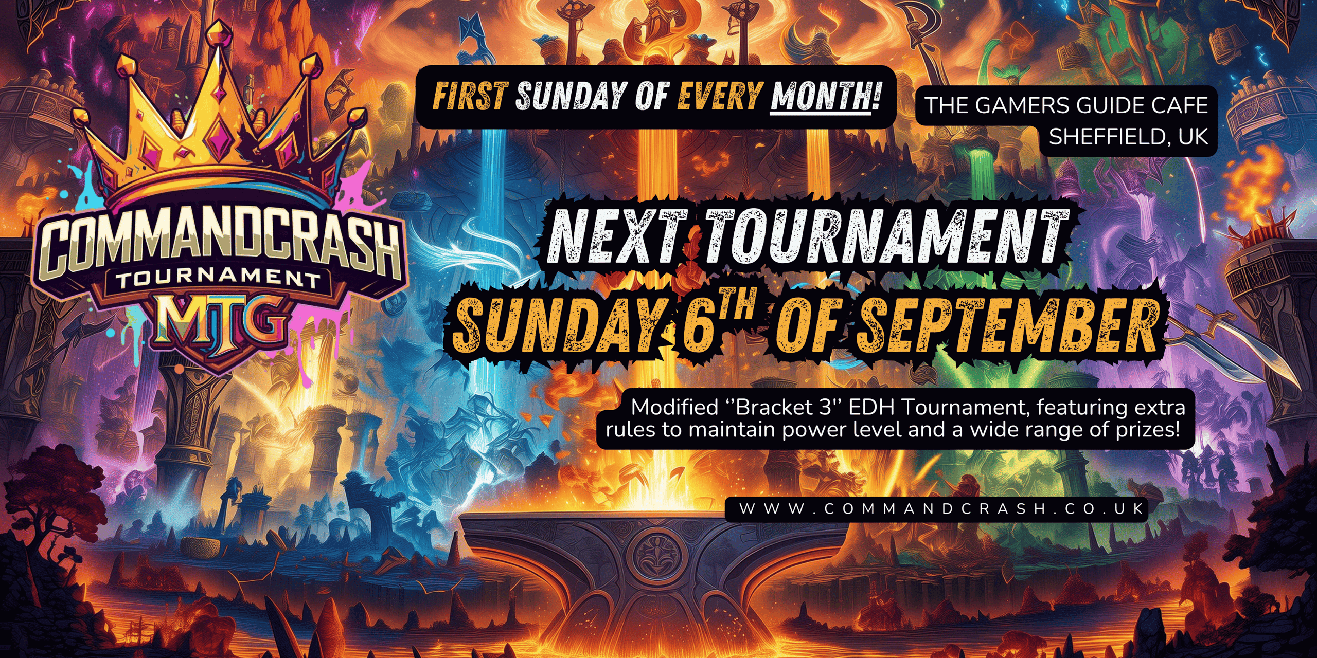 CCT 9 (UK) Bracket 3 MTG EDH Tournament Sheffield