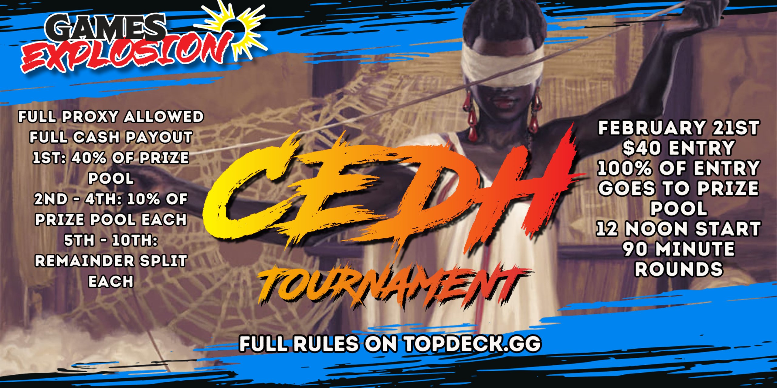 Games Explosion February CEDH Tournament