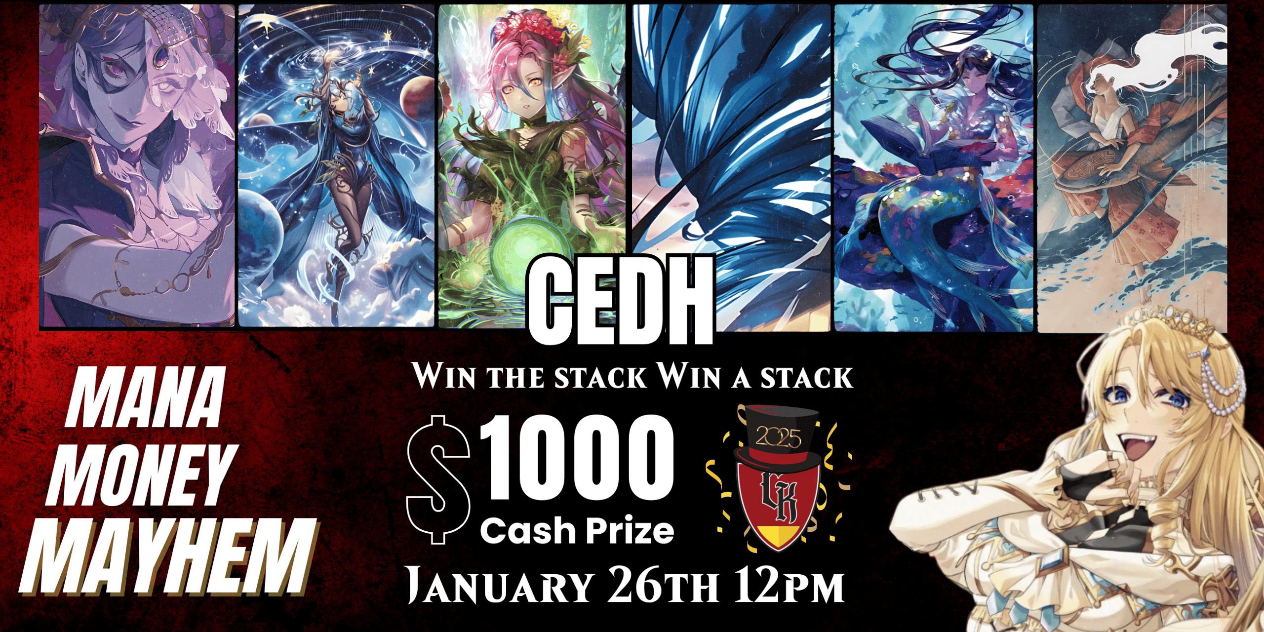 Crimson Kings - Mana, Money, Mayhem 1k Cash CEDH