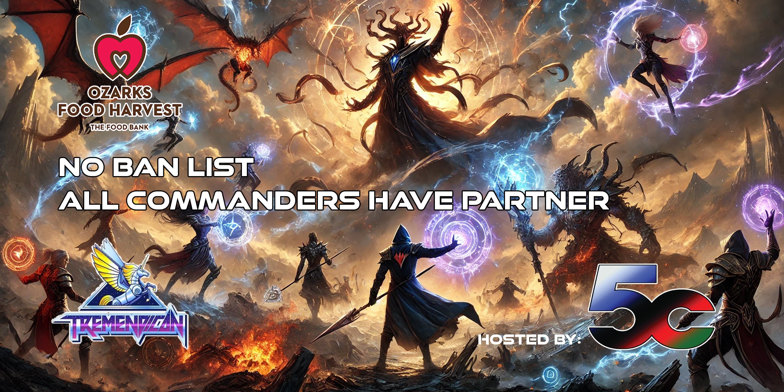 Tremendicon - No ban list - All CMDR have Partner cEDH