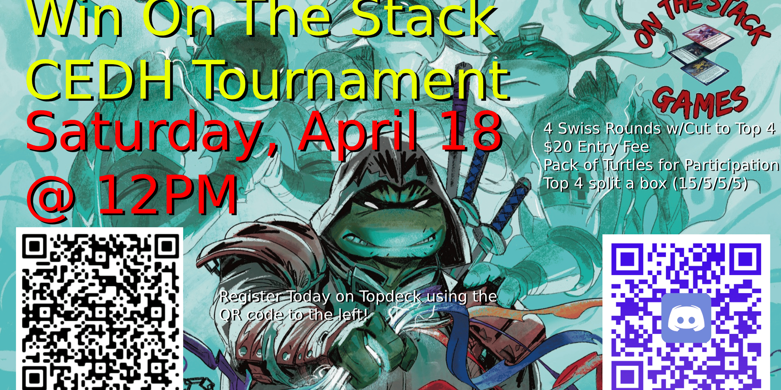 Win On The Stack - CEDH Tournament