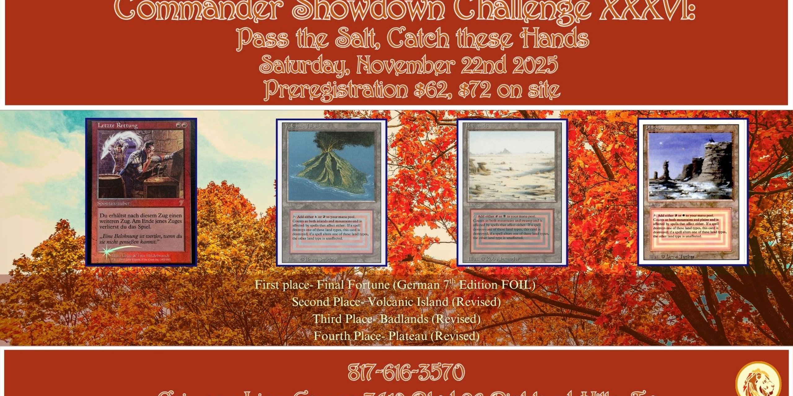 Commander Showdown XXXVI: Pass the Salt, Catch These Hands