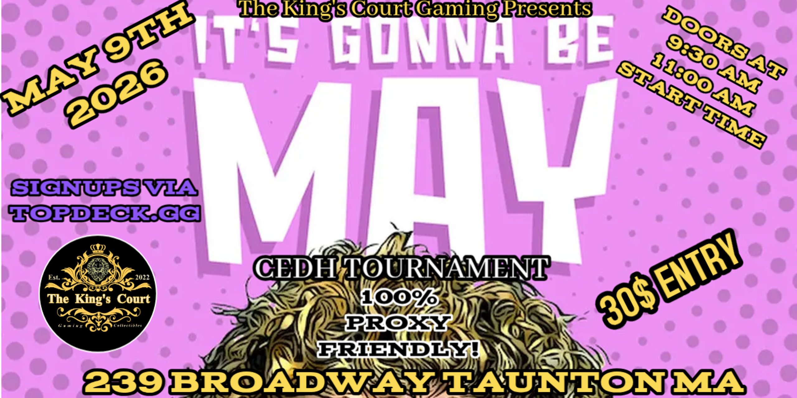 It's Gonna Be MAY! Part 2. Electric Boogaloo(CEDH TOURNEY)