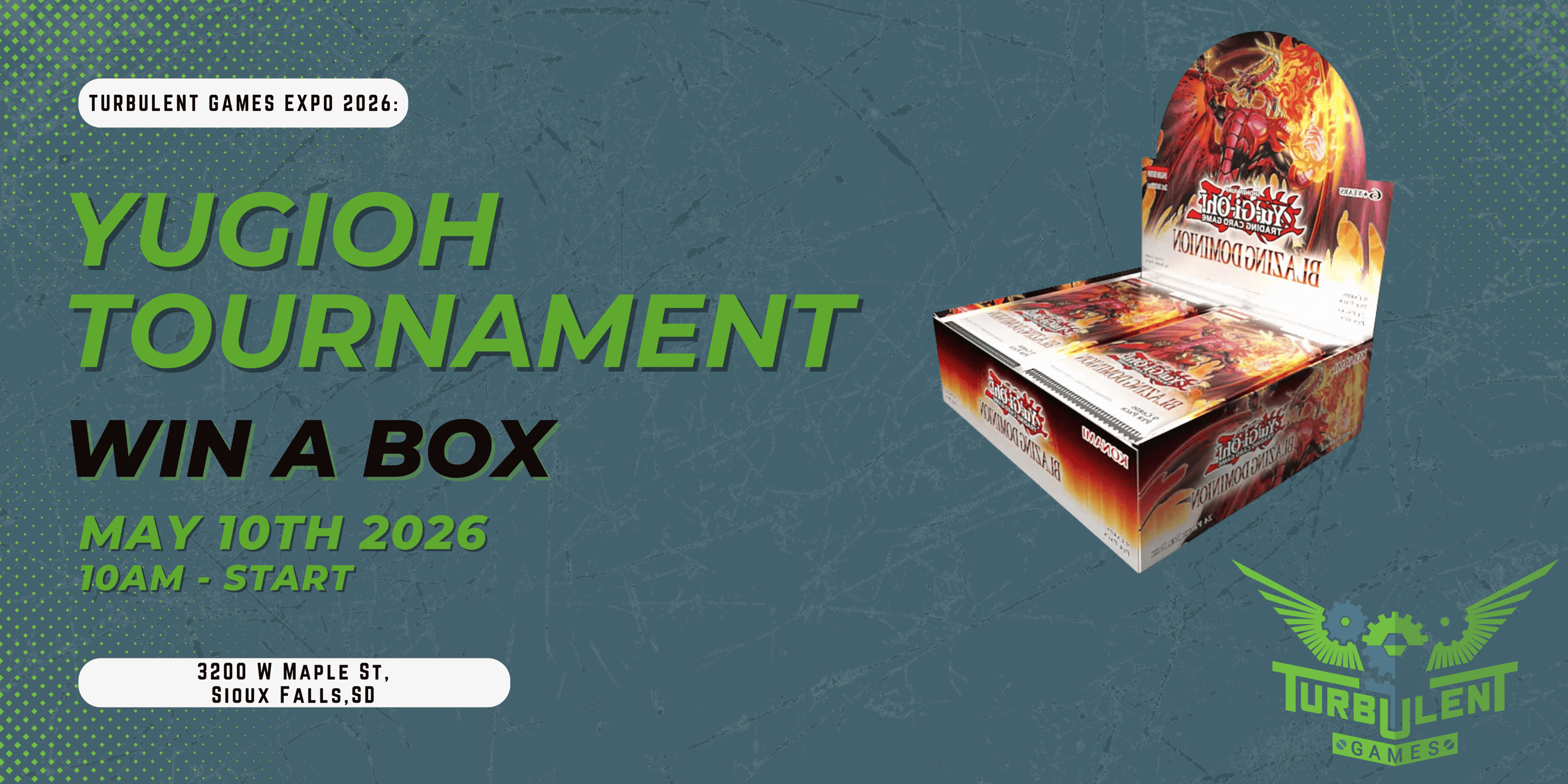 Turbulent Games Expo: YuGiOh Win a Box Tournament