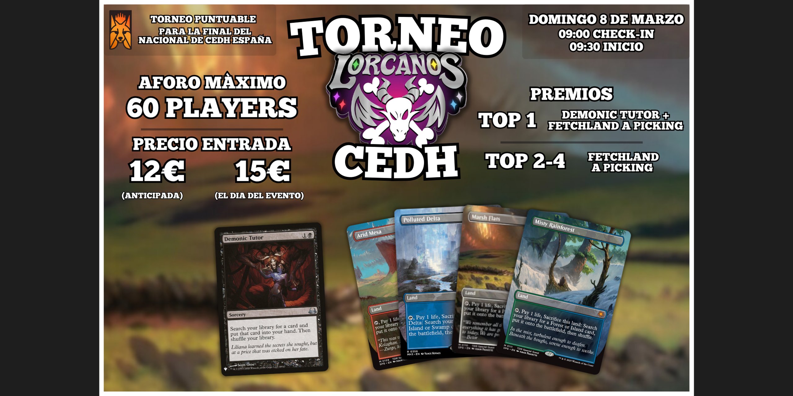 TORNEO CEDH 08/03