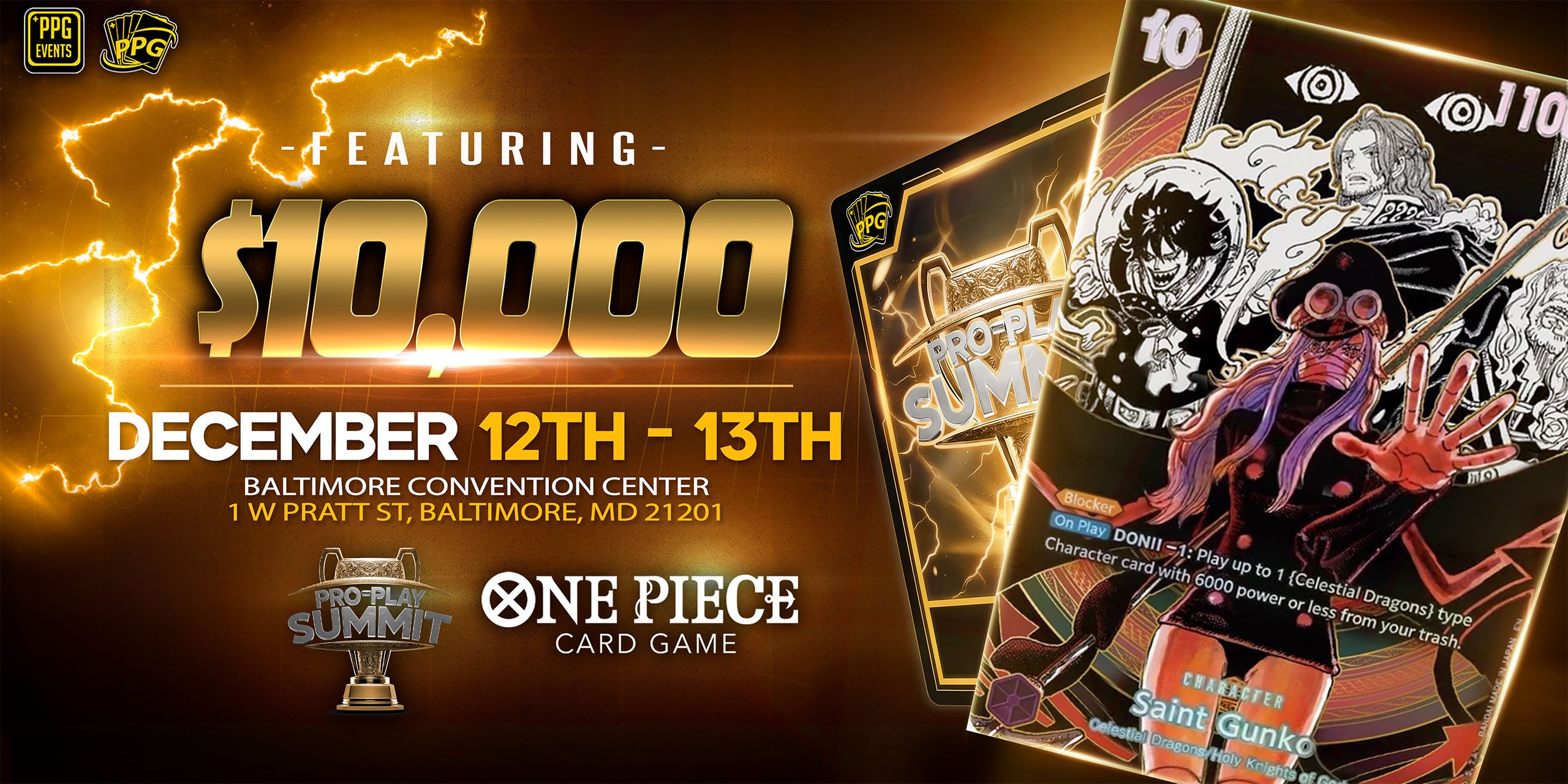 One Piece Case $10,000 Product Prizing Tournament @ Pro-Play Summit ...