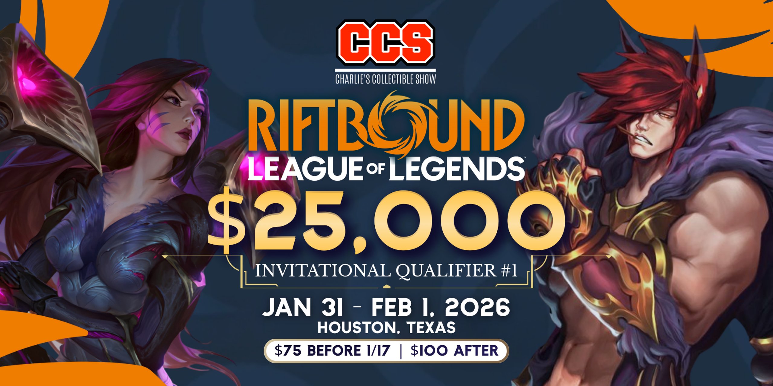 CCS $25,000 Riftbound Invitational Qualifier #1