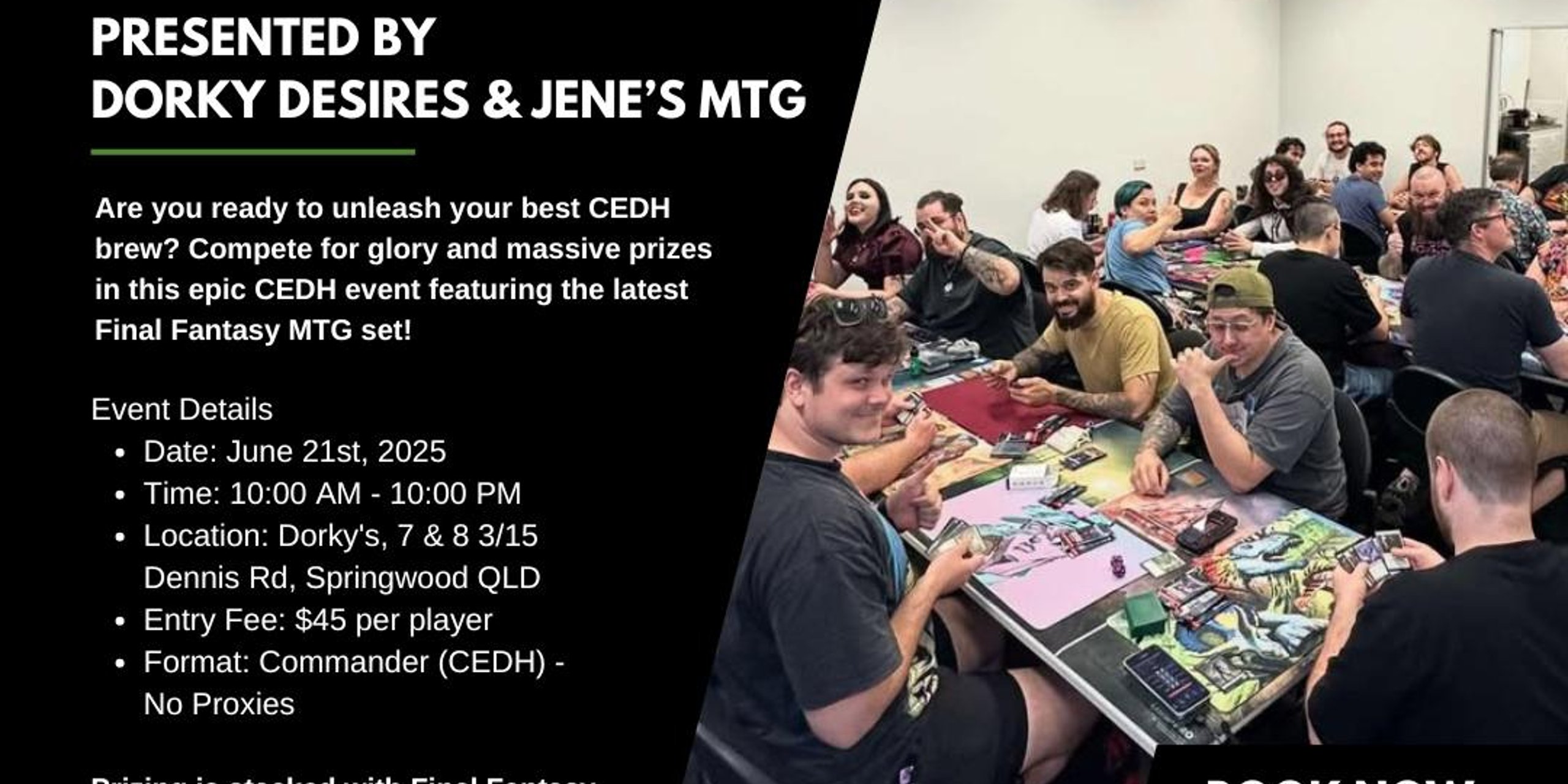 CEDH Showdown @ Dorky Desires (sponsored by Jene's MTG & Palms Off Gaming)