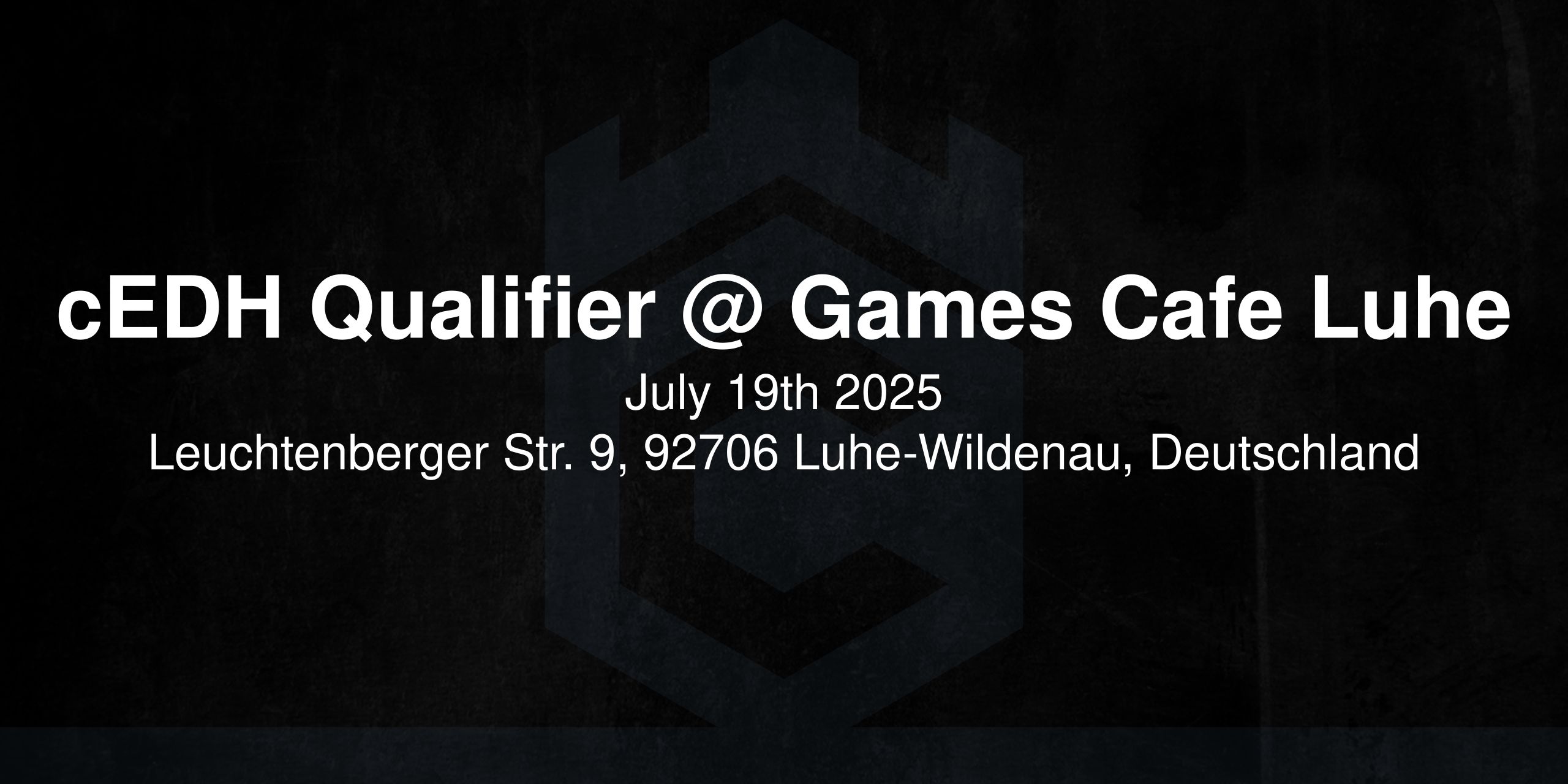cEDH Qualifier @ Games Cafe Luhe