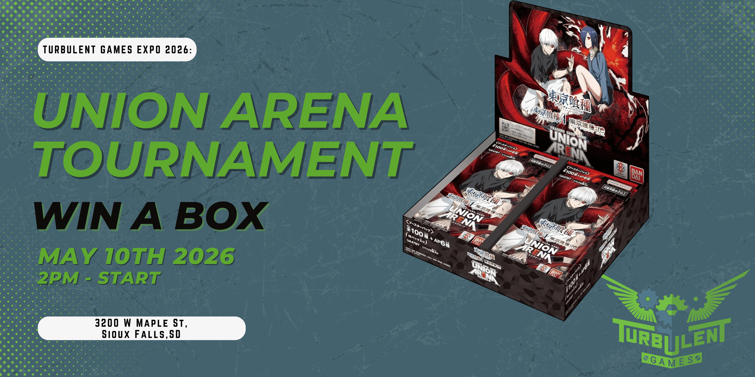 Turbulent Games Expo: Union Arena Win a Box Tournament