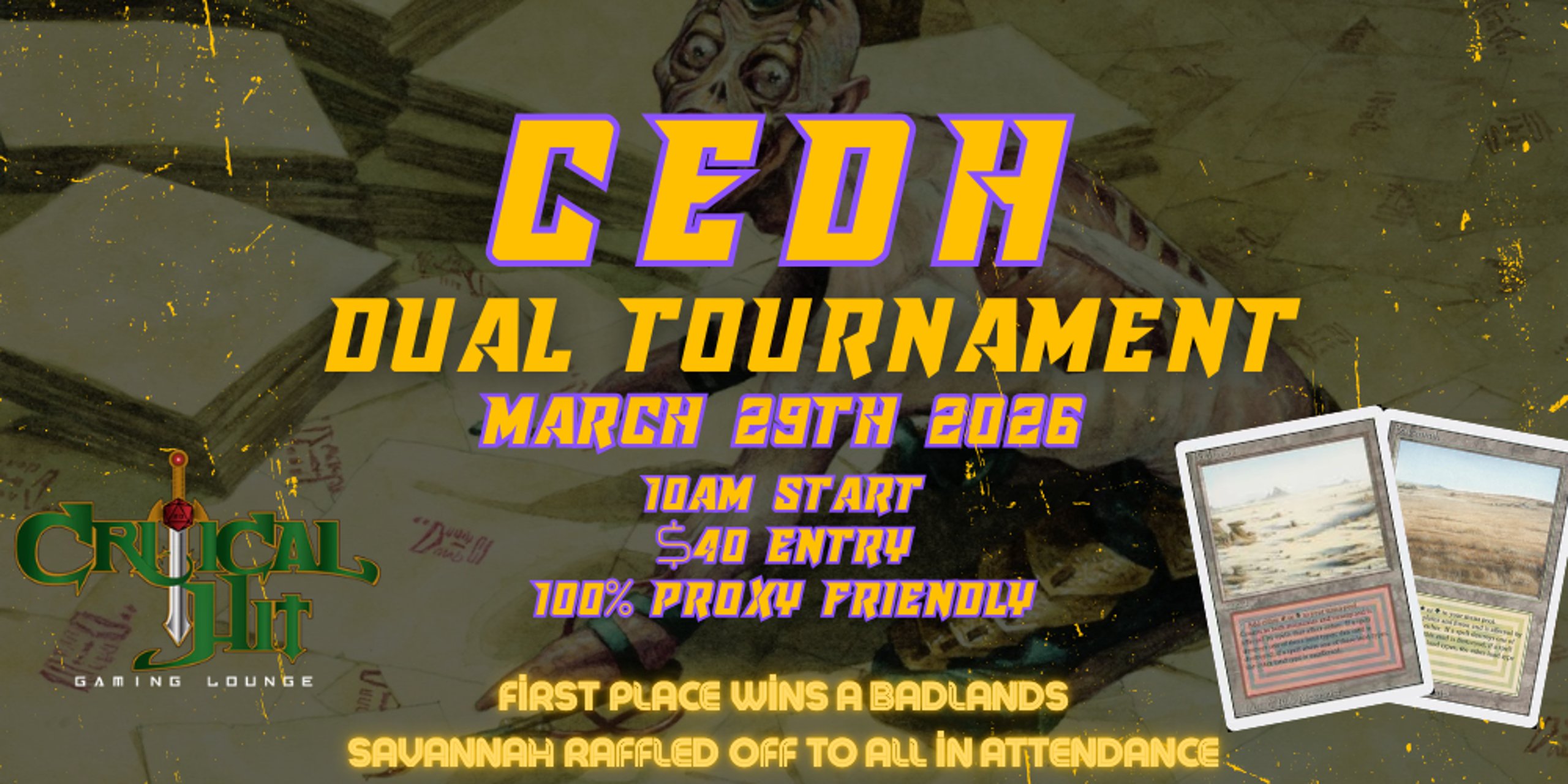 CEDH Dual Tournament 6 - March 29th